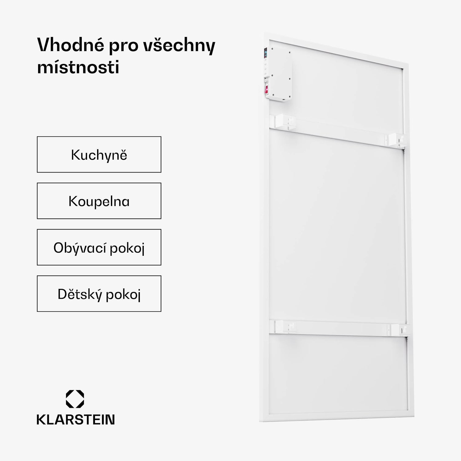 Wonderwall Air Art Smart 770 infračervený ohřívač, 60 x 120 cm, 770 W, aplikace 60 x 120 cm | 770 W