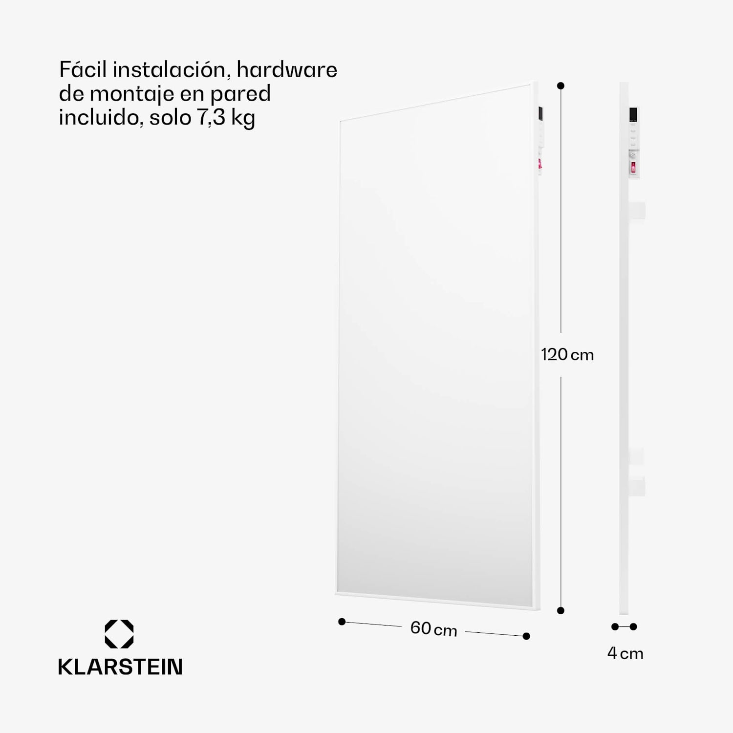 Wonderwall Air Smart 770 infrarrojo inteligente 60x120cm App 770W 60 x 120 cm | 770 W