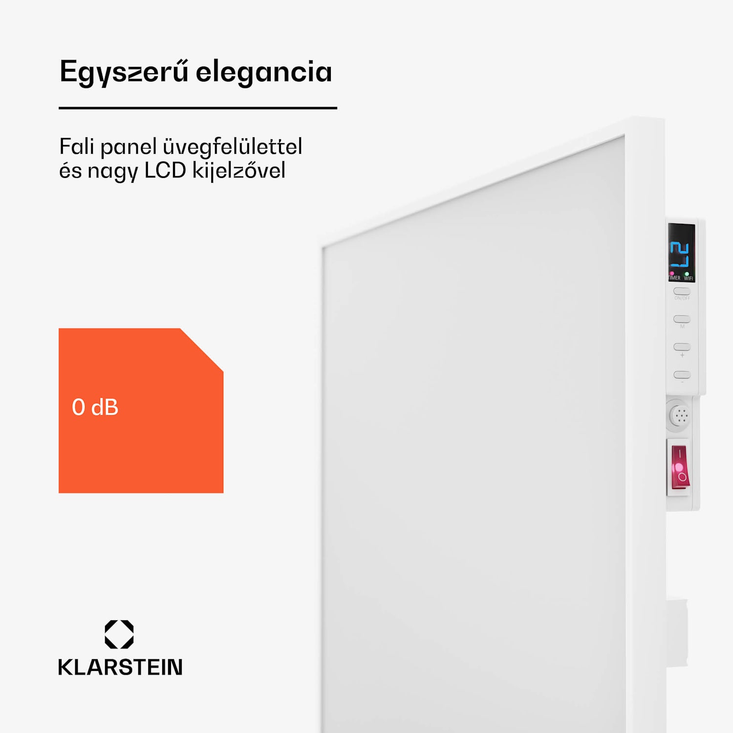 Wonderwall Air Smart 770, infravörös hősugárzó, 60 x 120 cm, 770 W, alkalmazás 60 x 120 cm | 770 W