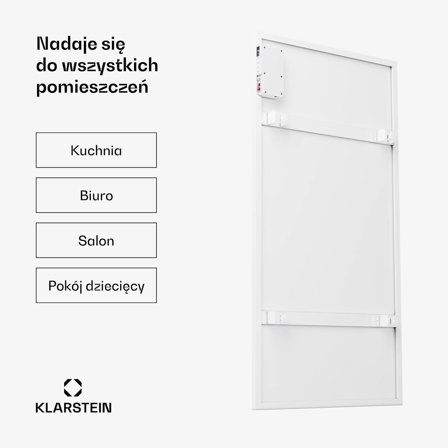 Wonderwall Air Smart 770, panel grzewczy na podczerwień, grzejnik 60 x 120 cm, 770 W, aplikacja 60 x 120 cm | 770 W