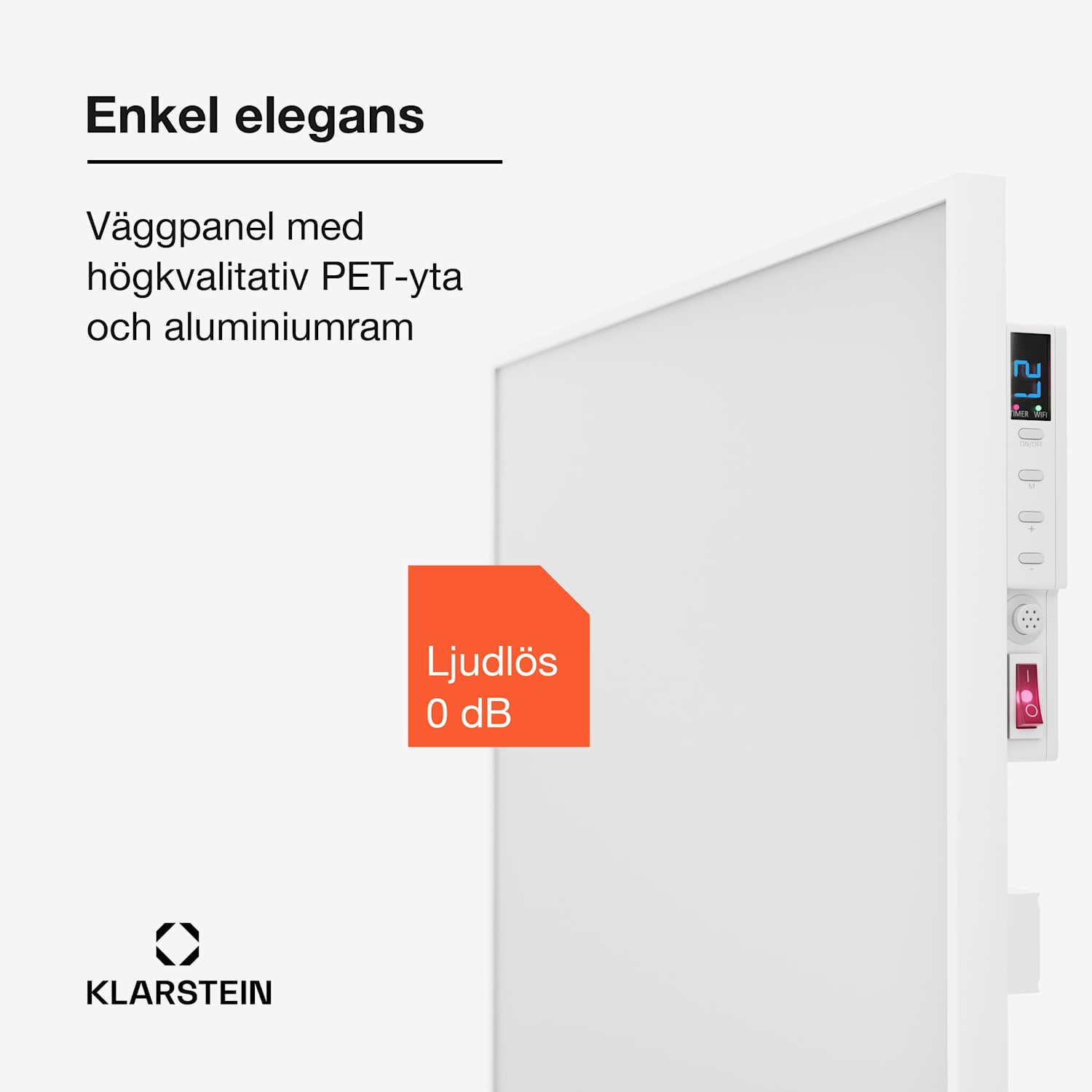 Wonderwall Air Smart 770 infravärmare 60 x 120 cm app 770 W 60 x 120 cm | 770 W