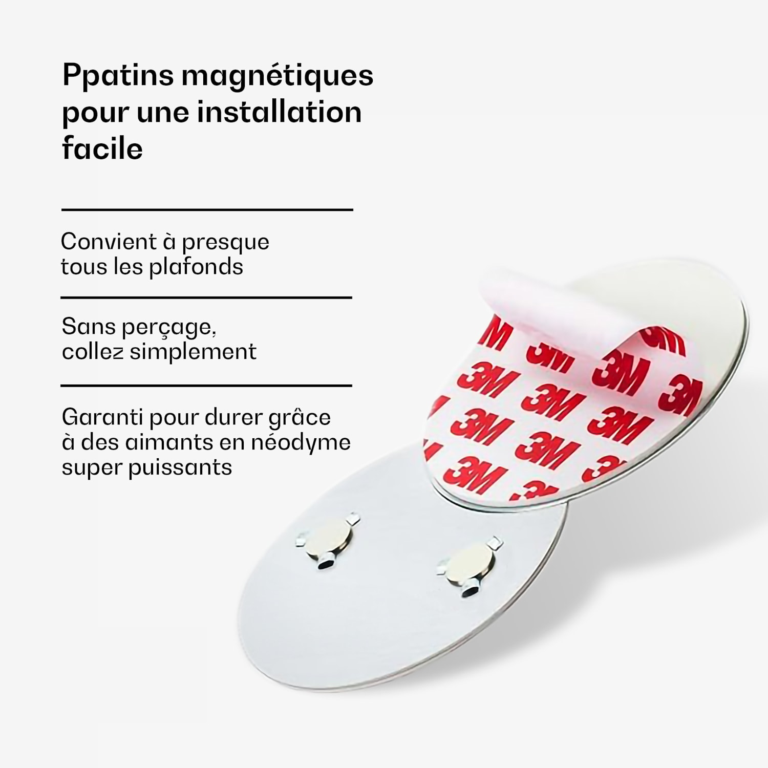 SHD by oneConcept Détecteur de fumée DOF Pro10 support magnétique Signal d'alarme : 85 dB Durée de vie des piles : 10 ans ensemble de 10