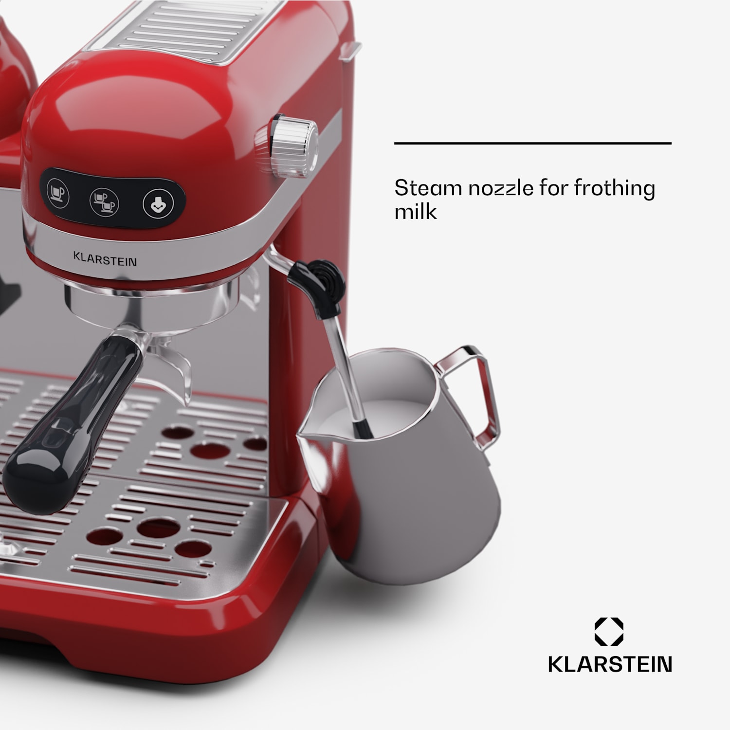 Máquina de café expresso Bella Café com moinho 1550W 20 bar 1,4 l  Vermelho