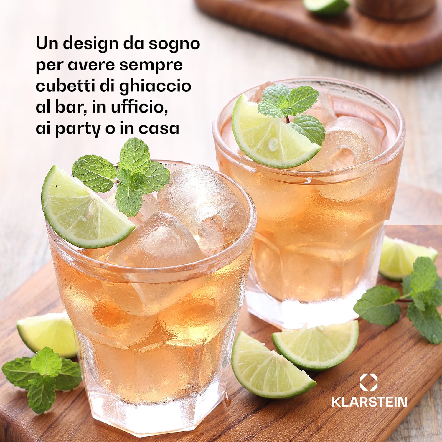 Macchina per ghiaccio Passau 2 dimensioni 15 kg/24 h Auto-Clean 2,3 ltr | Crema