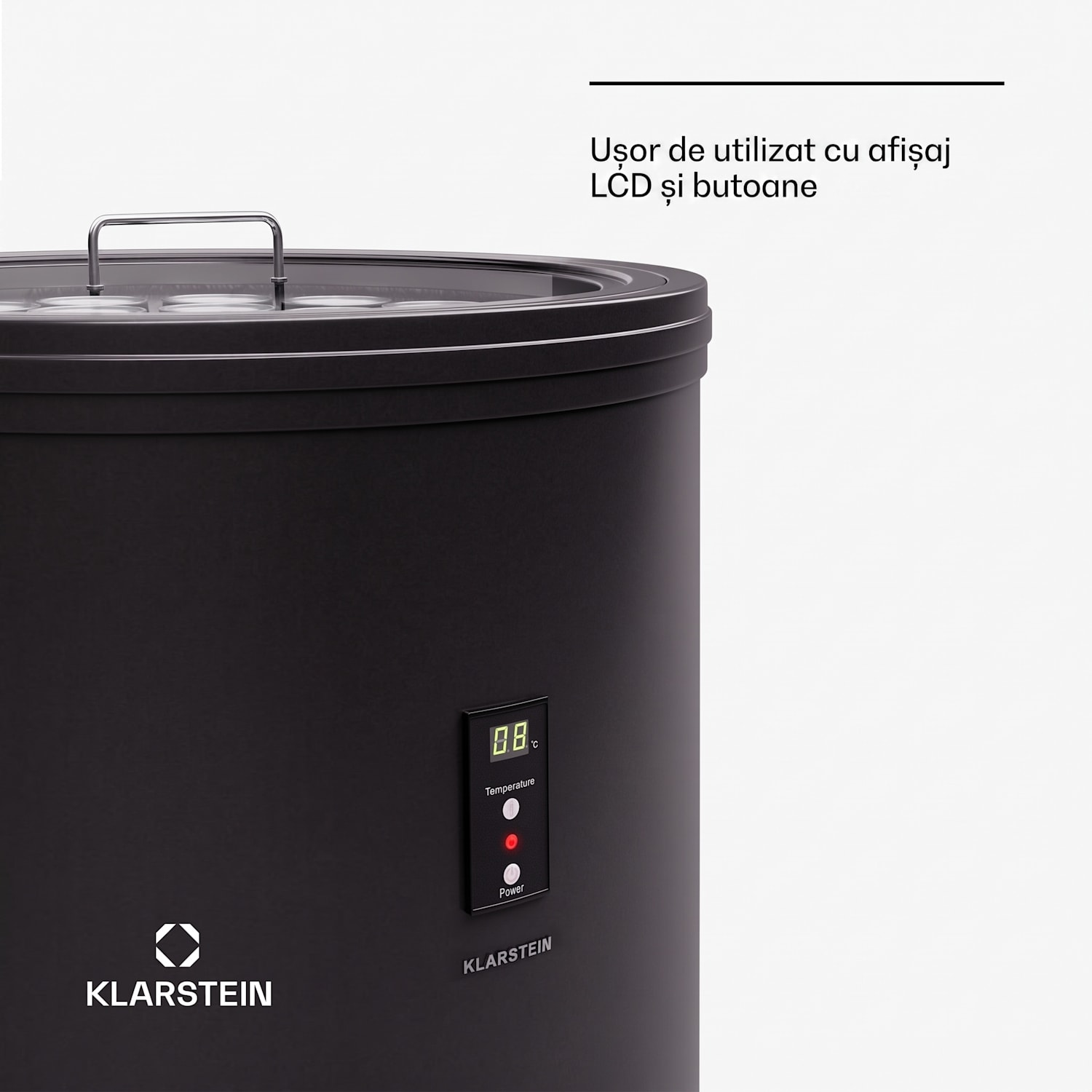 Dl. Barbot 50, frigider pentru băuturi, frigider de bar, 50 litri, 0-16 °C, mobil 50 litri | Negru