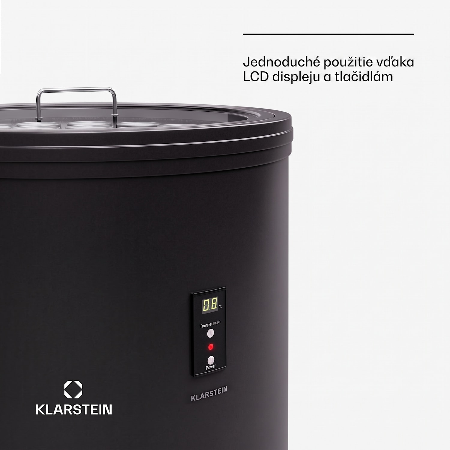 Mr. Barbot 50, chladnička na nápoje, barová chladnička, 50 litrov, 0-16 °C, mobilná 50 litrov | Čierna