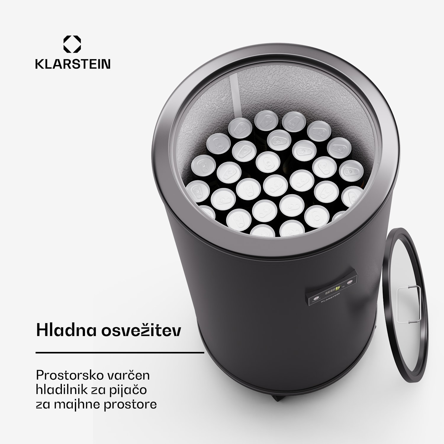 Mr. Barbot 75, hladilnik za pijačo, barski hladilnik, 75 litrov, 0-16 °C, mobilen 