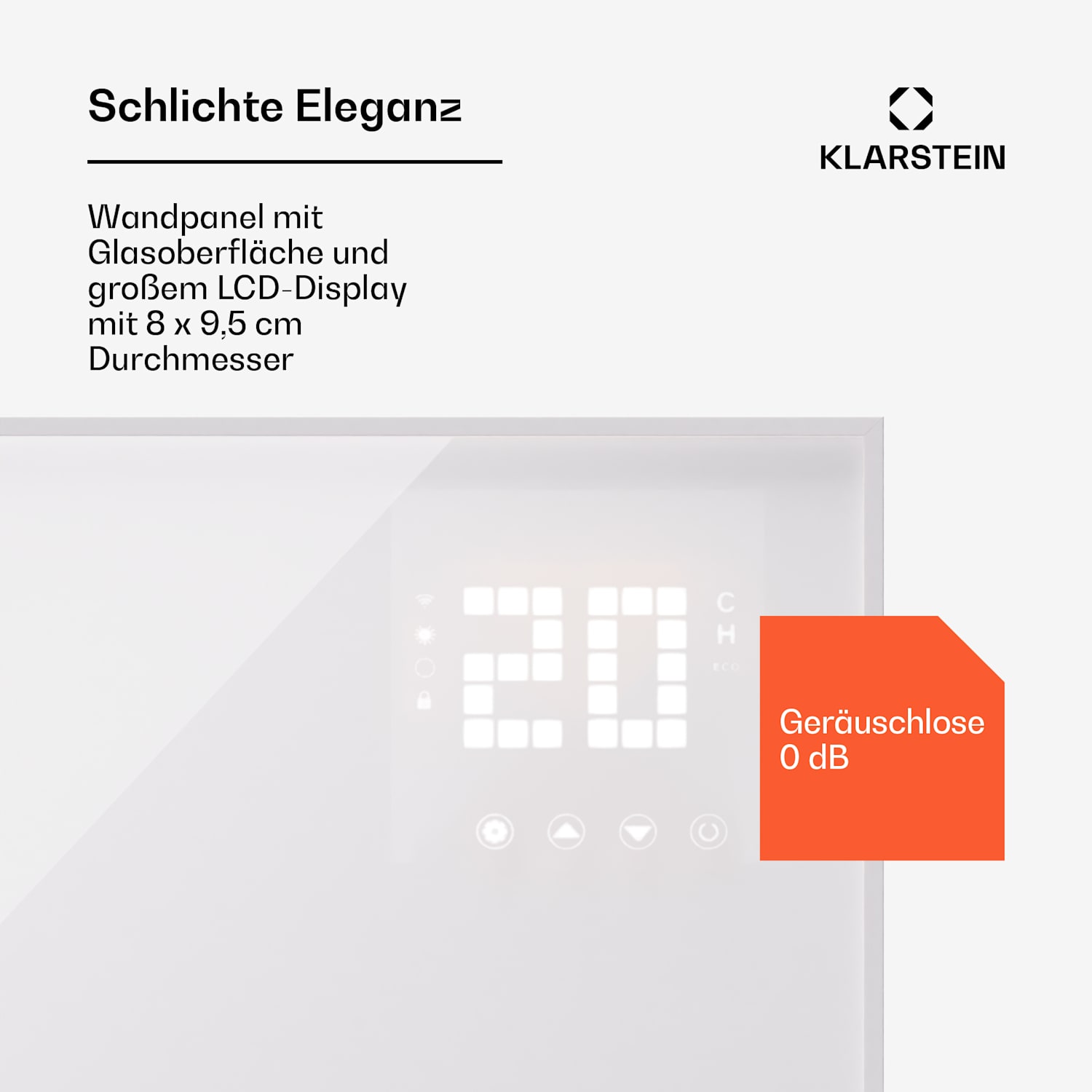 Wonderwall Smart Bornholm Infrarotheizung 110x65cm App 600W 