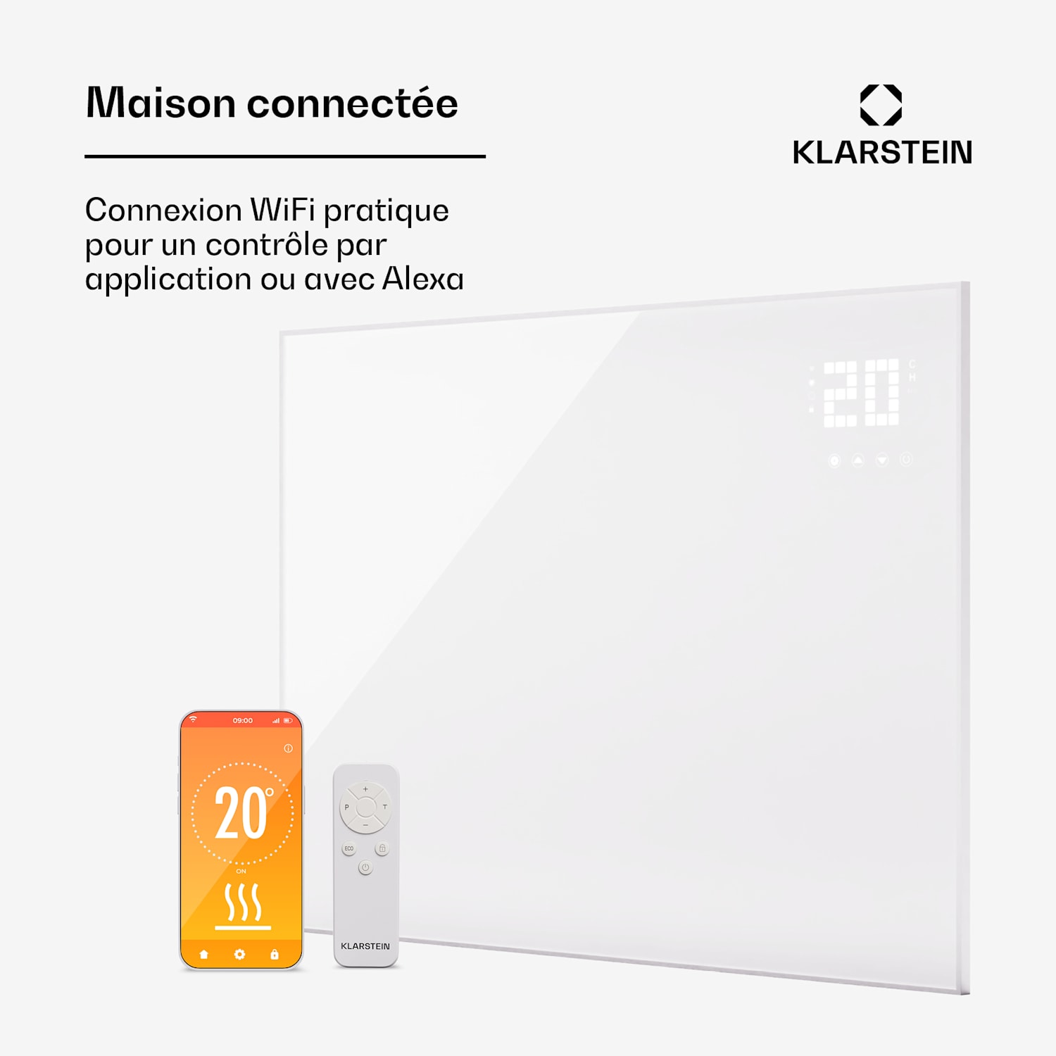 Athena 60 afzuigkap 60 cm 247 m³/h led afvoer/recirculatie 