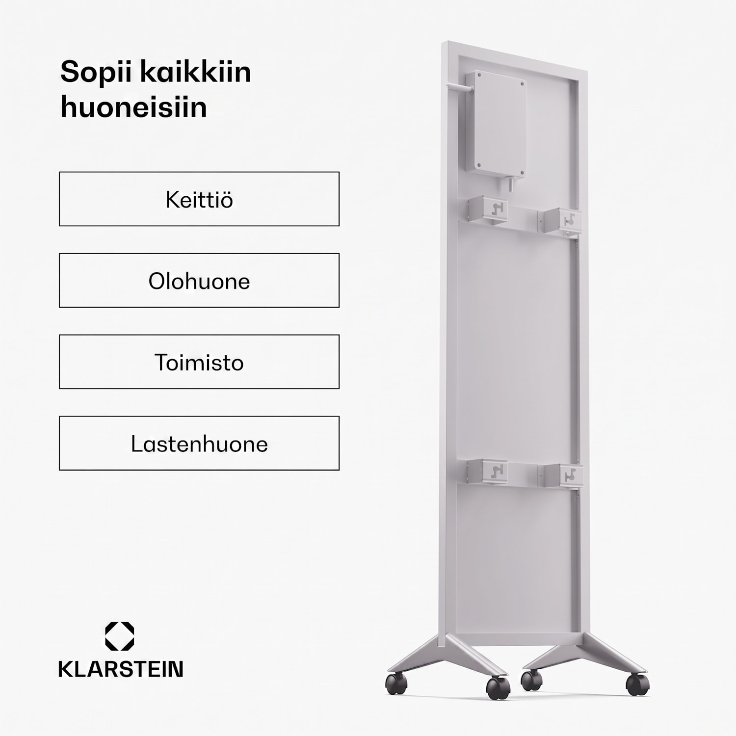 Wonderwall Smart Bornholm infrapunalämmitin 30x100cm sovellus 400W 30 x 100 cm | 400 W | Valkoinen
