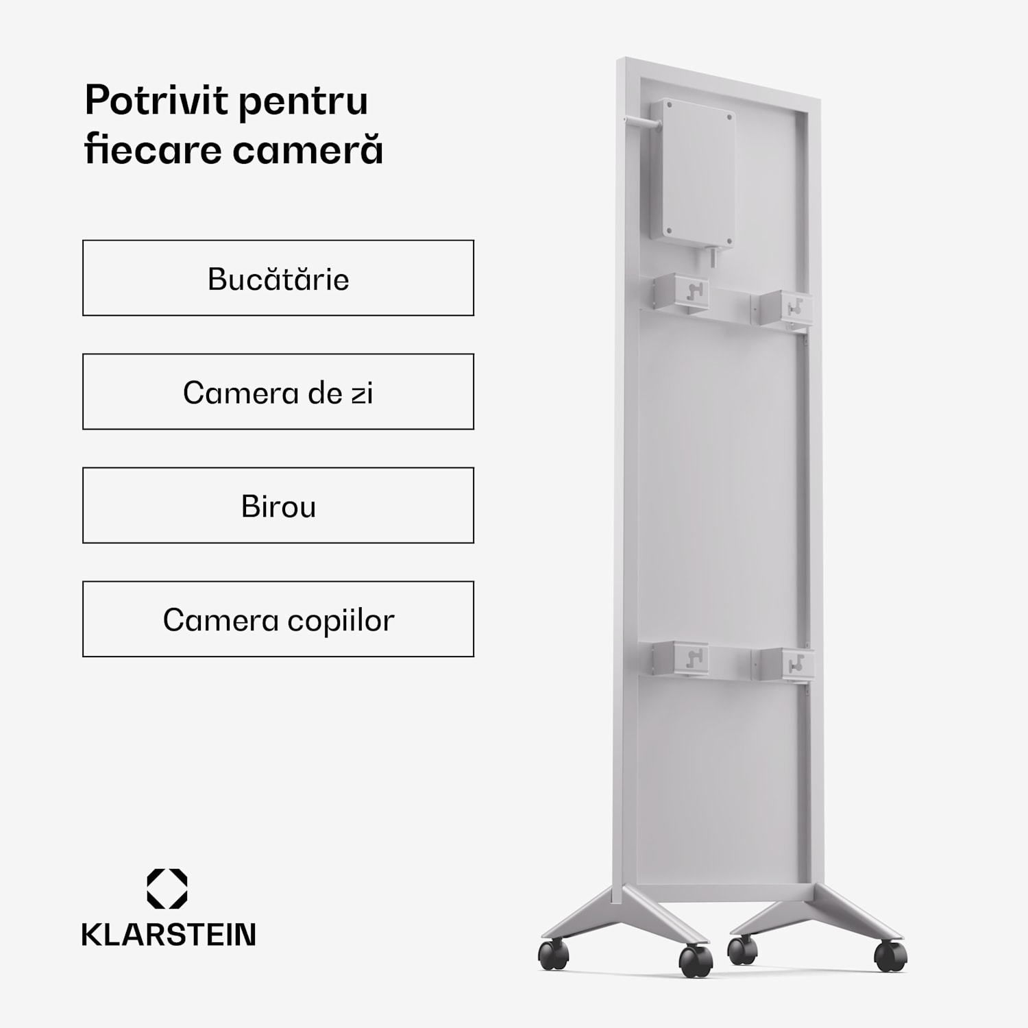 Wonderwall Smart Bornholm, încălzitor cu infraroșu,  30 x 100 cm, 320 W, aplicație 30 x 100 cm | 400 W | Alb