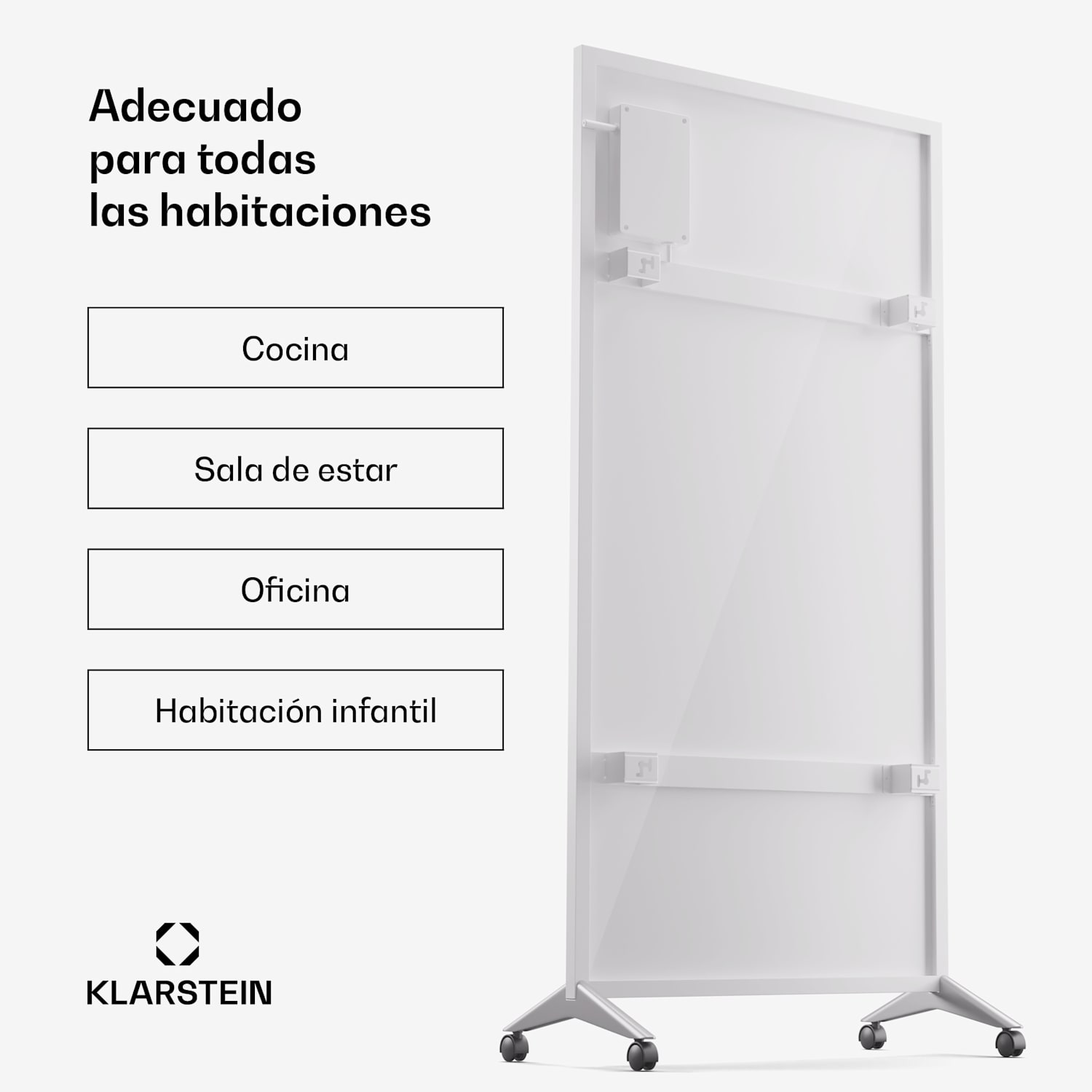 Calefactor infrarrojo Wonderwall Smart Bornholm 60 x 120 App 1200 W 60 x 120 cm | 1200 W | Blanco