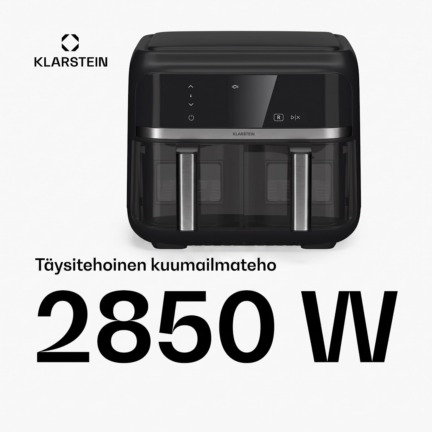 VitaFry Duo Skylight kuumaöljyfritti 7,6 litraa, 2 kypsennysaluetta, 6 ohjelmaa VitaFry Duo Elegance | 7,6 L