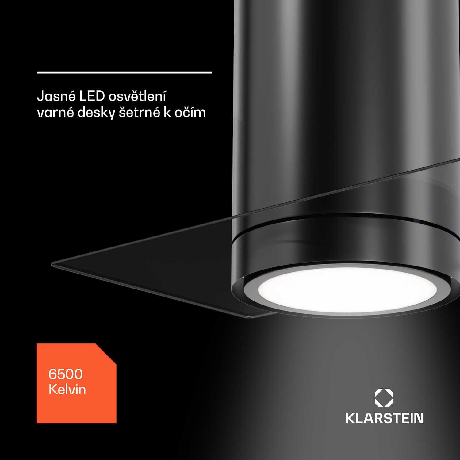 Beretta Premium Smart, ostrůvková digestoř, 544 m³/h, aplikace, odsávání/recirkulace vzduchu, LED, filtr s aktivním uhlím Černá