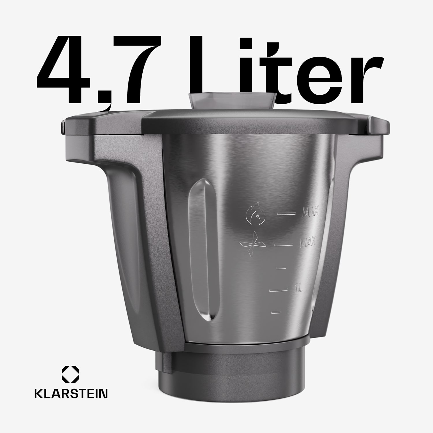 Aria Grande & Select Mix-Behälter 4,7 Ltr Zubehör Keramik-Antihaft 