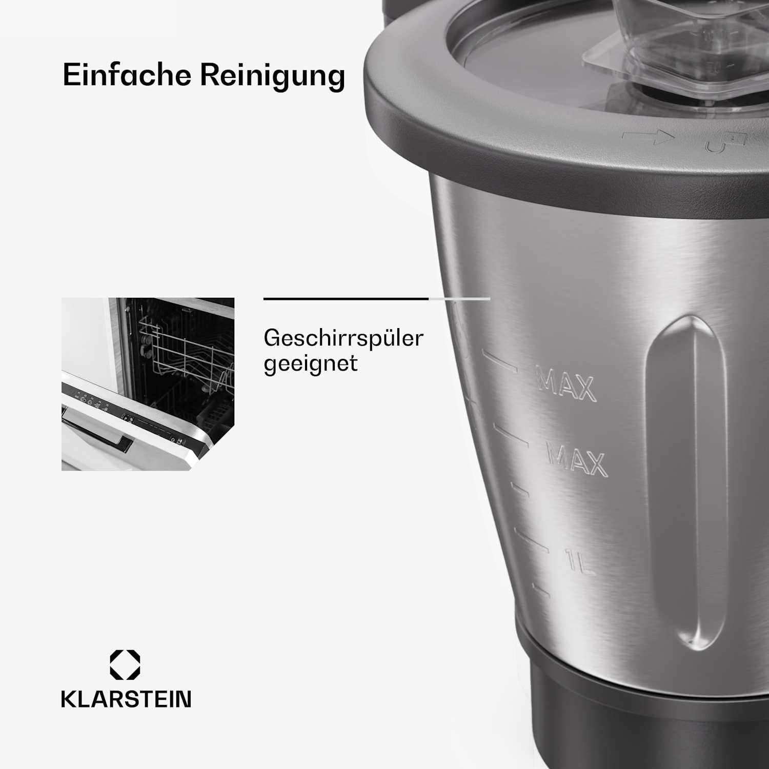 Aria Grande & Select Mix-Behälter 4,7 Ltr Zubehör Keramik-Antihaft 