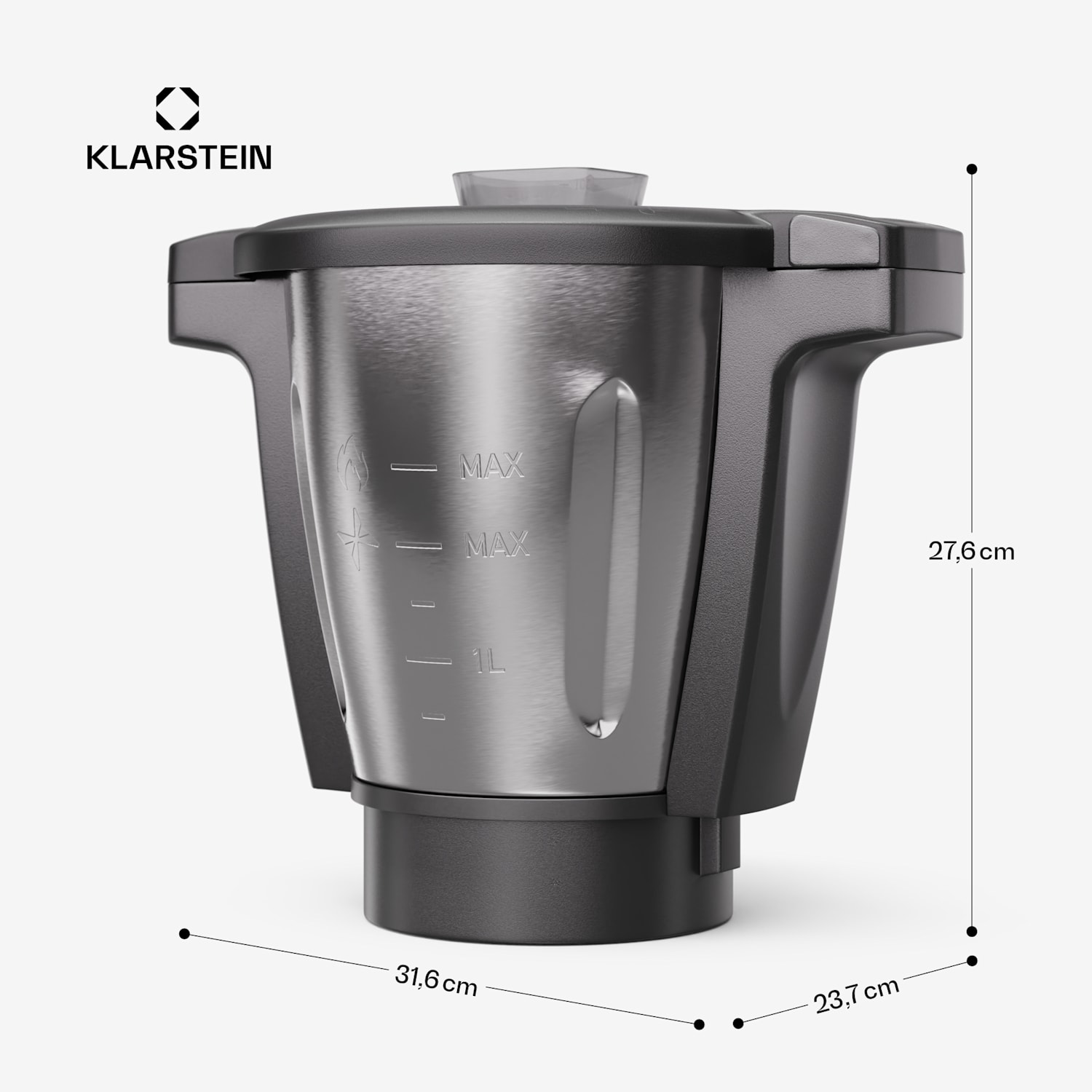 Mixovacia nádoba, pre roboty Aria Grande & Select, 4,7l, príslušenstvo, nepriľnavý keramický povrch 