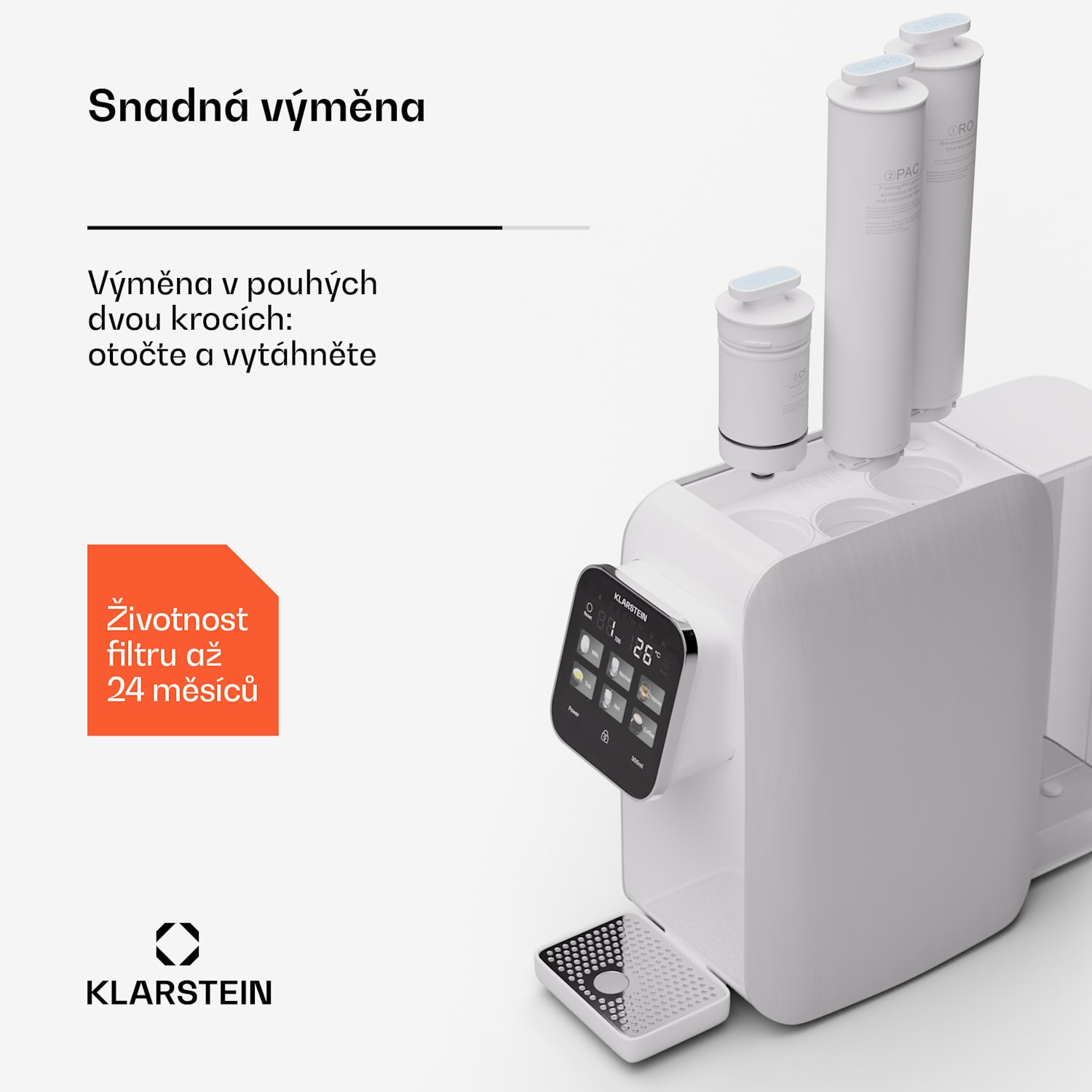 AquaLine 50G RO filtr, membránová technologie reverzní osmózy, úprava vody 