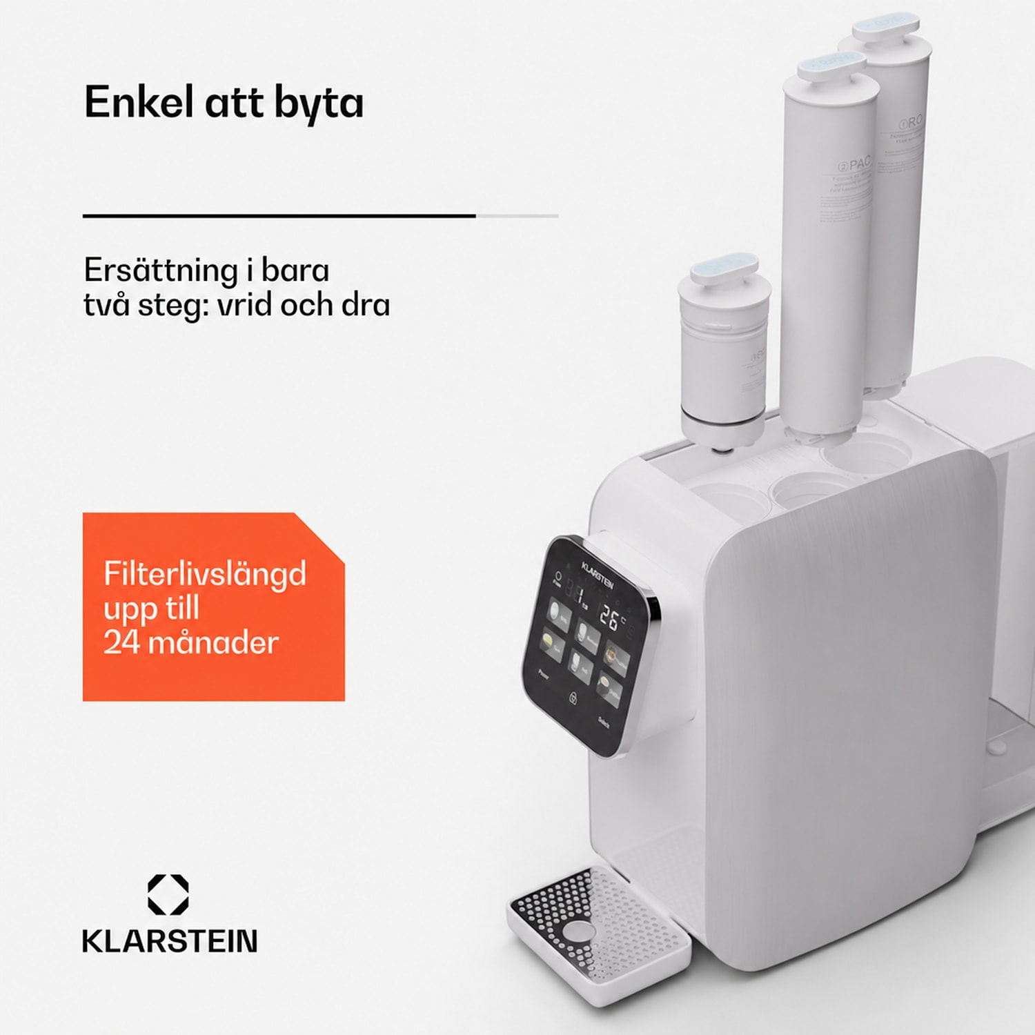 AquaLine 50G RO-filter – Membranteknik för omvänd osmos – Vattenrening 