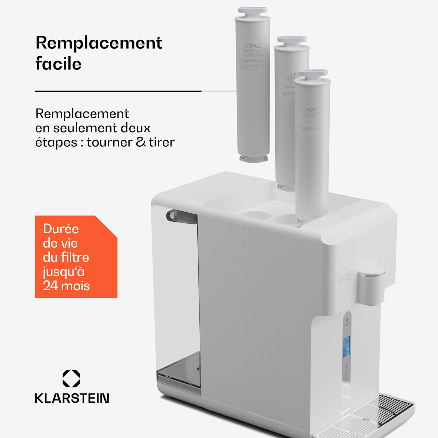 AquaLine 200G RO filtre technologie de membrane d'osmose inverse traitement de l'eau 