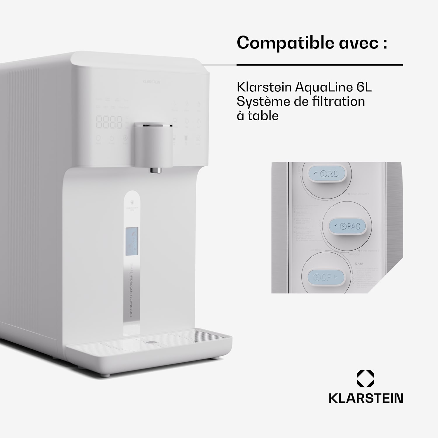 AquaLine 200G RO filtre technologie de membrane d'osmose inverse traitement de l'eau 