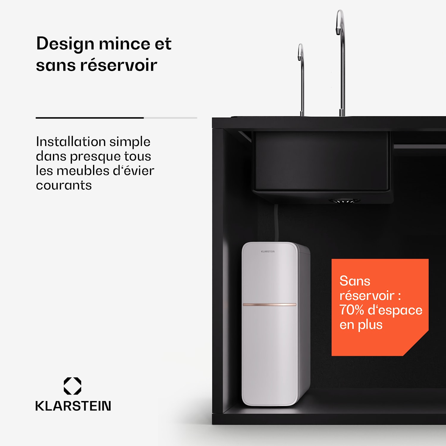 PureLine 400 Système de filtration d'eau par osmose inverse 400 GPJ 1500 L/j