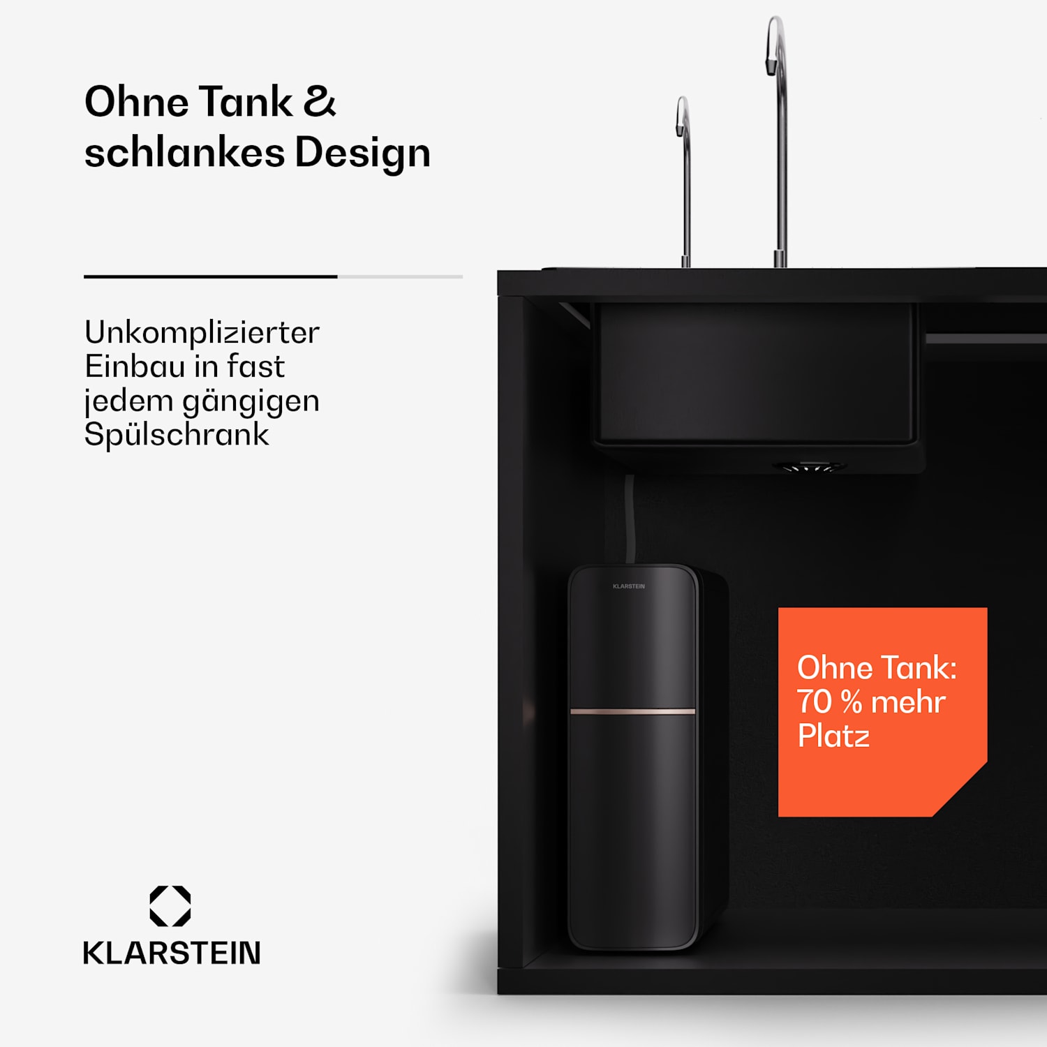 PureLine 400 Wasserfiltersystem Umkehrosmose 400 GPD 1500 L/d 