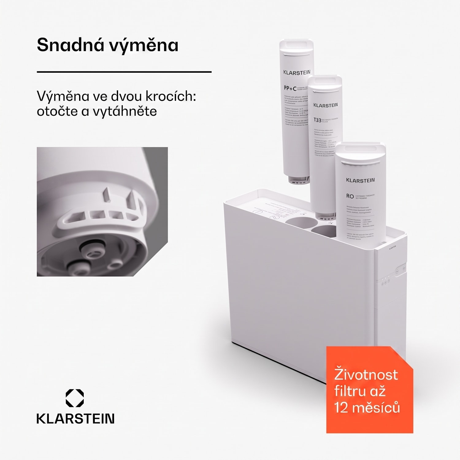 PureFina PPC náhradní uhlíkový filtr / příslušenství 