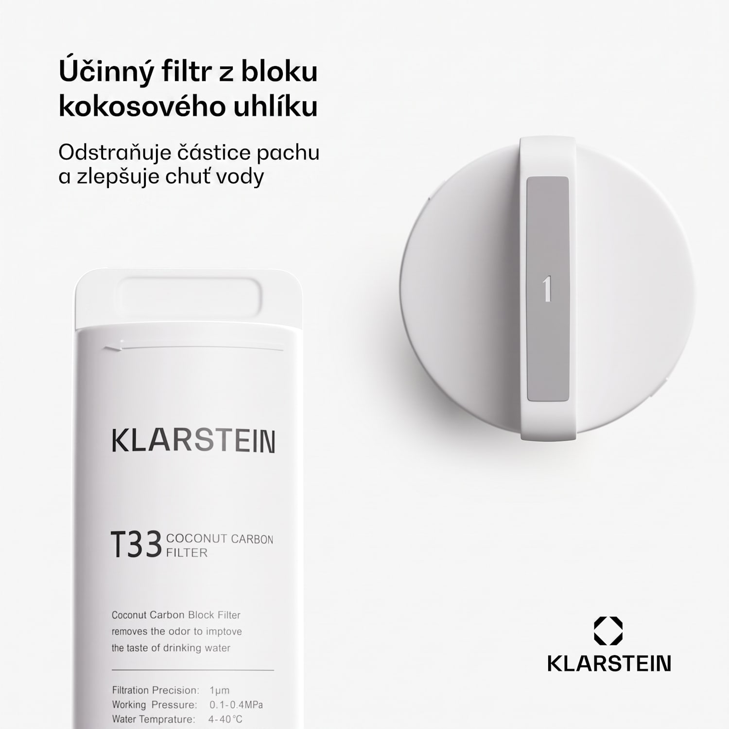 PureFina T33 náhradní sedimentačně/uhlíkový filtr / příslušenství 