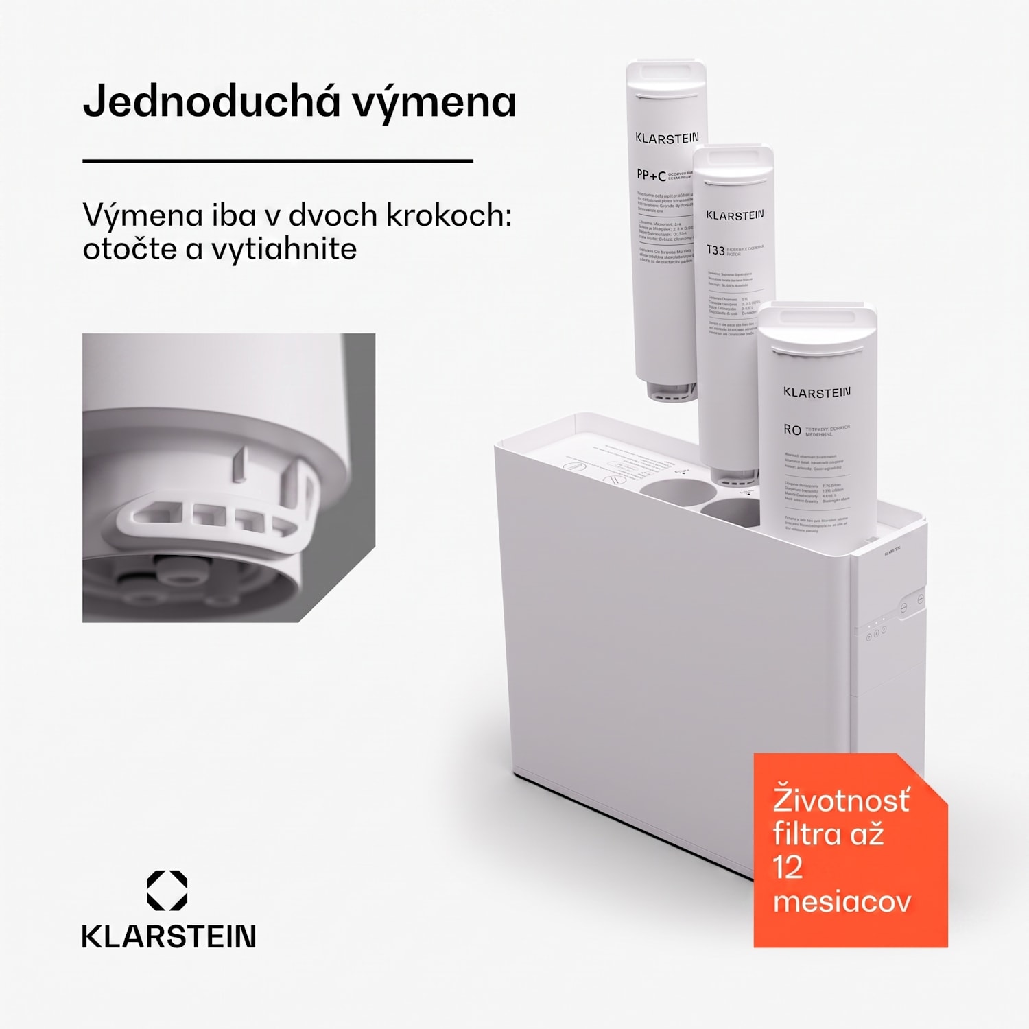 PureFina T33 náhradný sedimentačno- uhlíkový- filter / príslušenstvo 