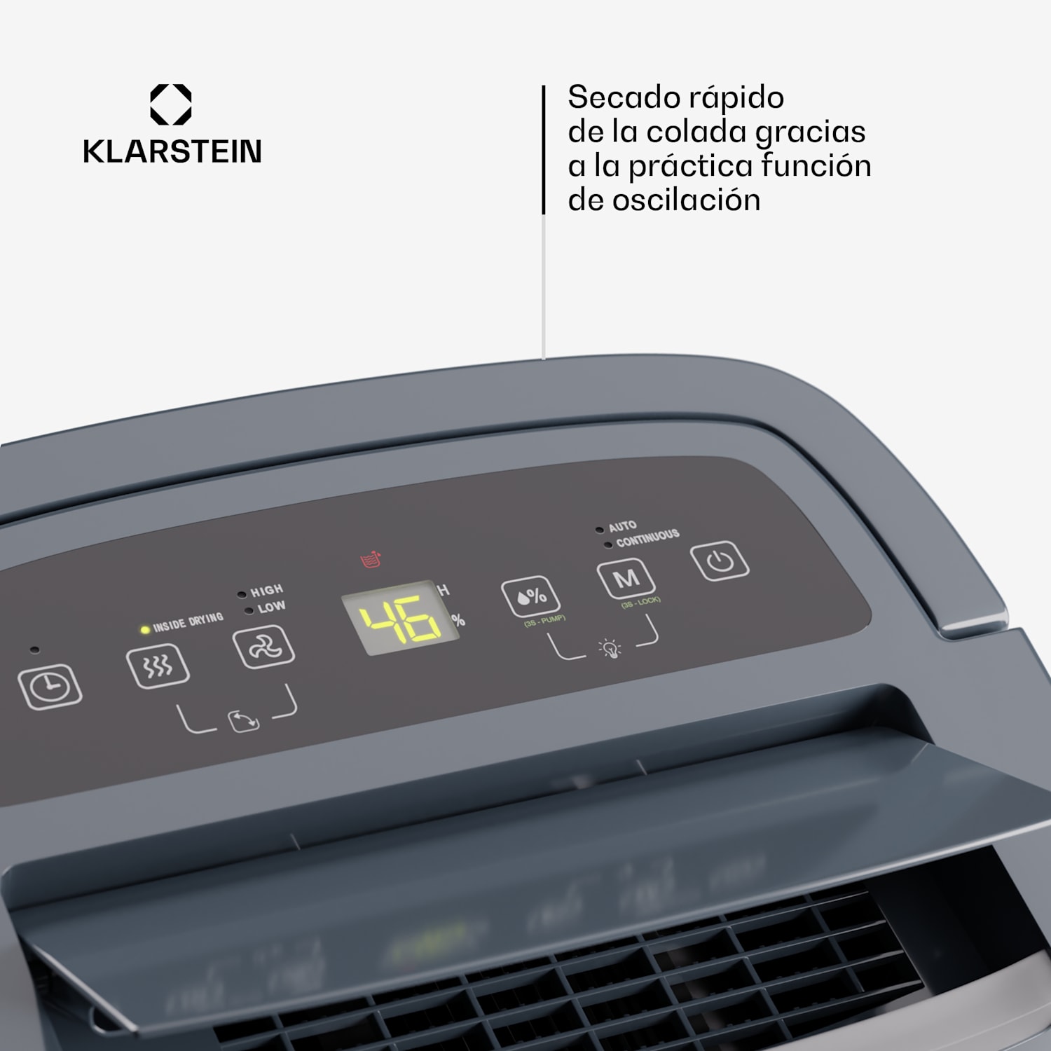 DryFy Connect 50 Deshumidificador WiFi Compresión 50l/d 45-55 m² 