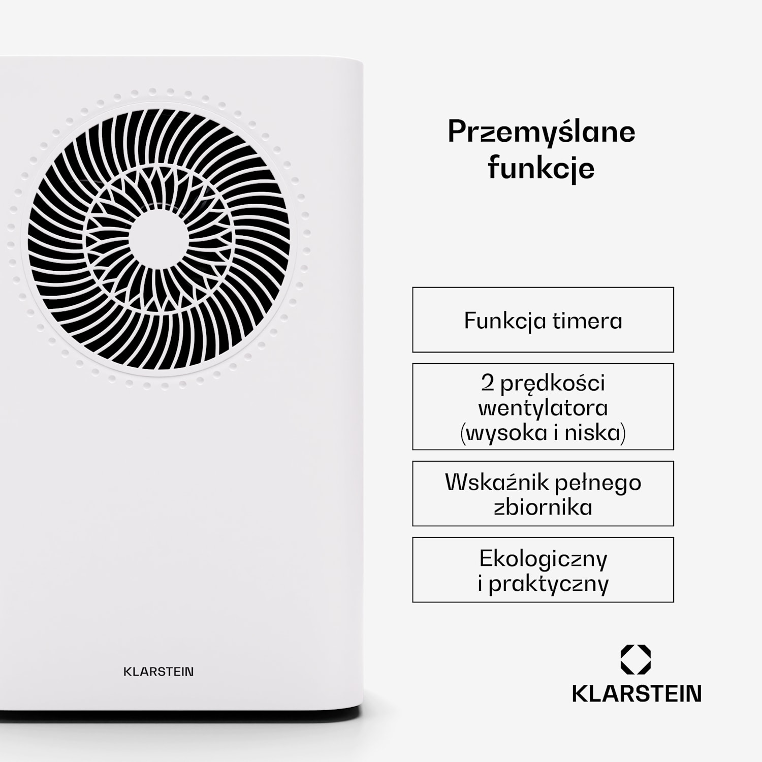 CircleDry Smart 12 L osuszacz powietrza, 12 l/24 h, 260 W, 24 m², Wi-Fi, timer, filtr 