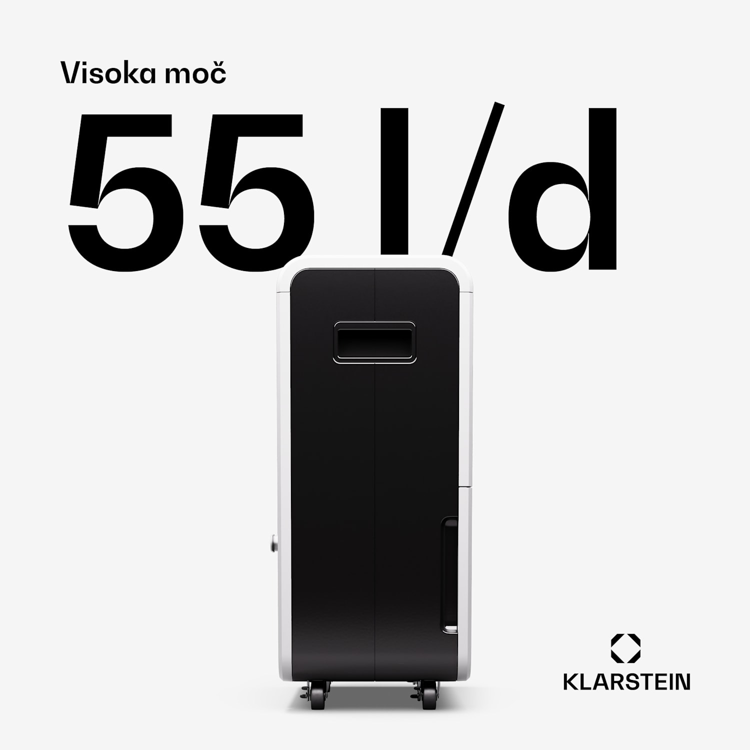 DryFy Grand Smart 55, razvlaževalnik zraka, WiFi, kompresijski, 55l/24h, 40-50 m² 55L/24h | Bela