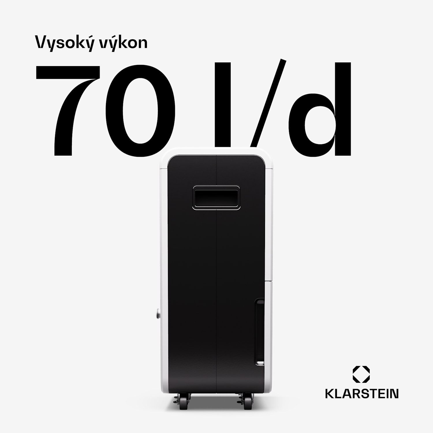 DryFy Grand Smart 70, odvlhčovač, WiFi, kompresný, 70l/24h, 60-90 m² 70L/24h | Biela