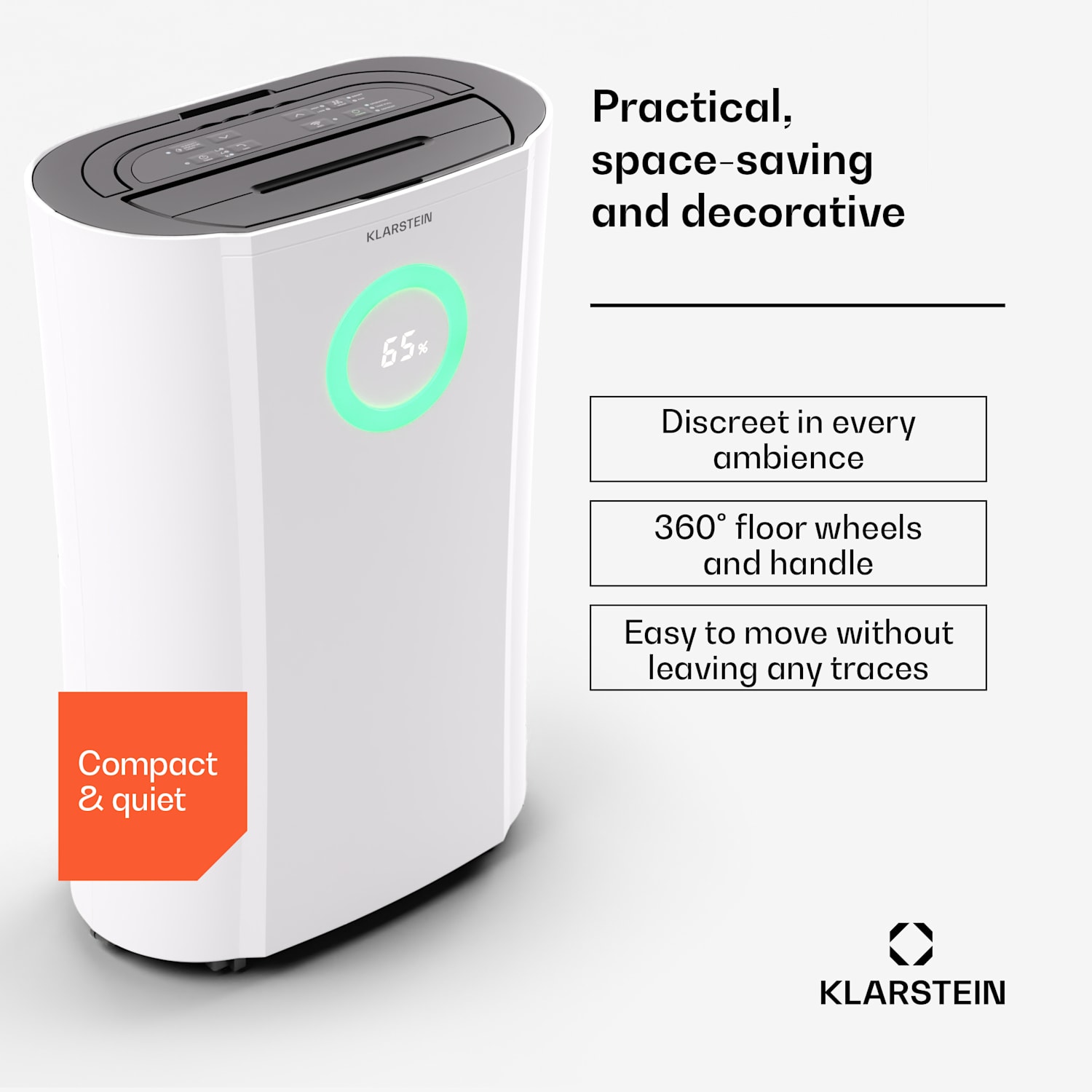 DryFy Pro 20 dehumidifier compression 20l/d 20-30m² 