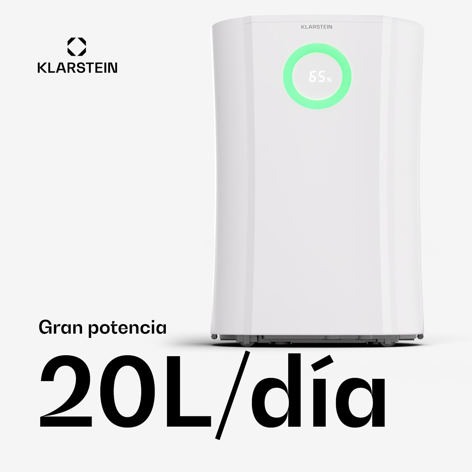 DryFy Pro Connect 20 Deshumidificador Compresión 20l/d 20-30m² 20L/24h | Blanco | Sí