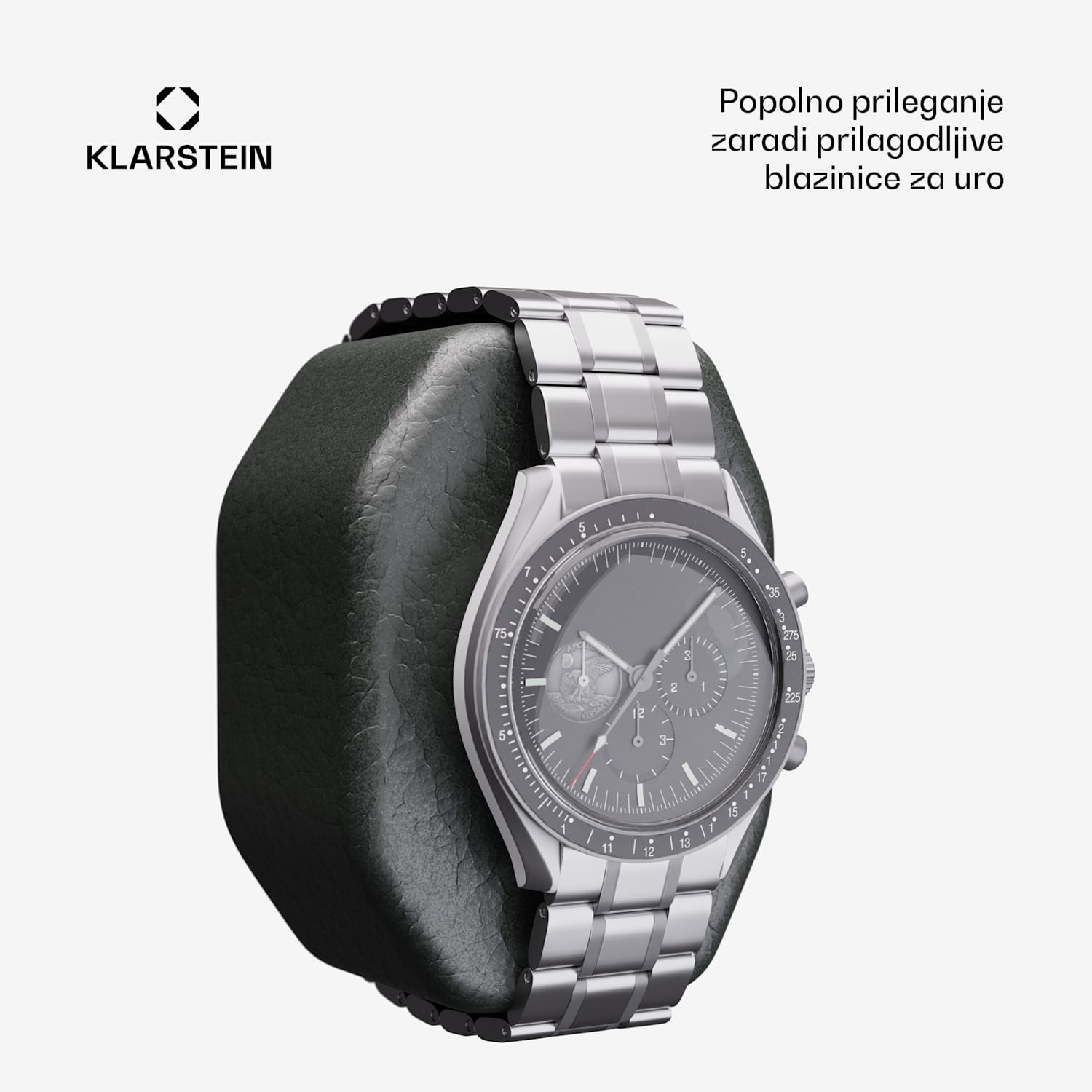 Brienz 4, navijalec za ure, 4 ure, 4 načini, videz lesa, modra notranja osvetlitev 4 watches | Oreh