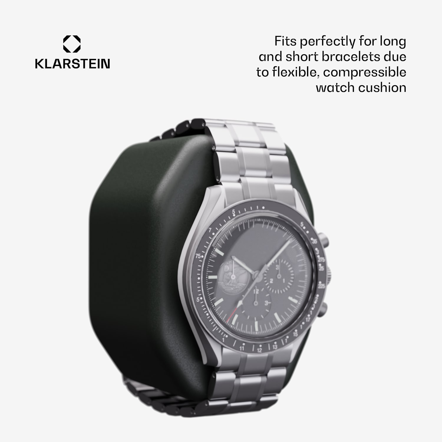 Enrolador de relógio Brienz 3, 3 relógios, 4 modos, aspecto de madeira, iluminação interior azul 3 relógios | Nogueira