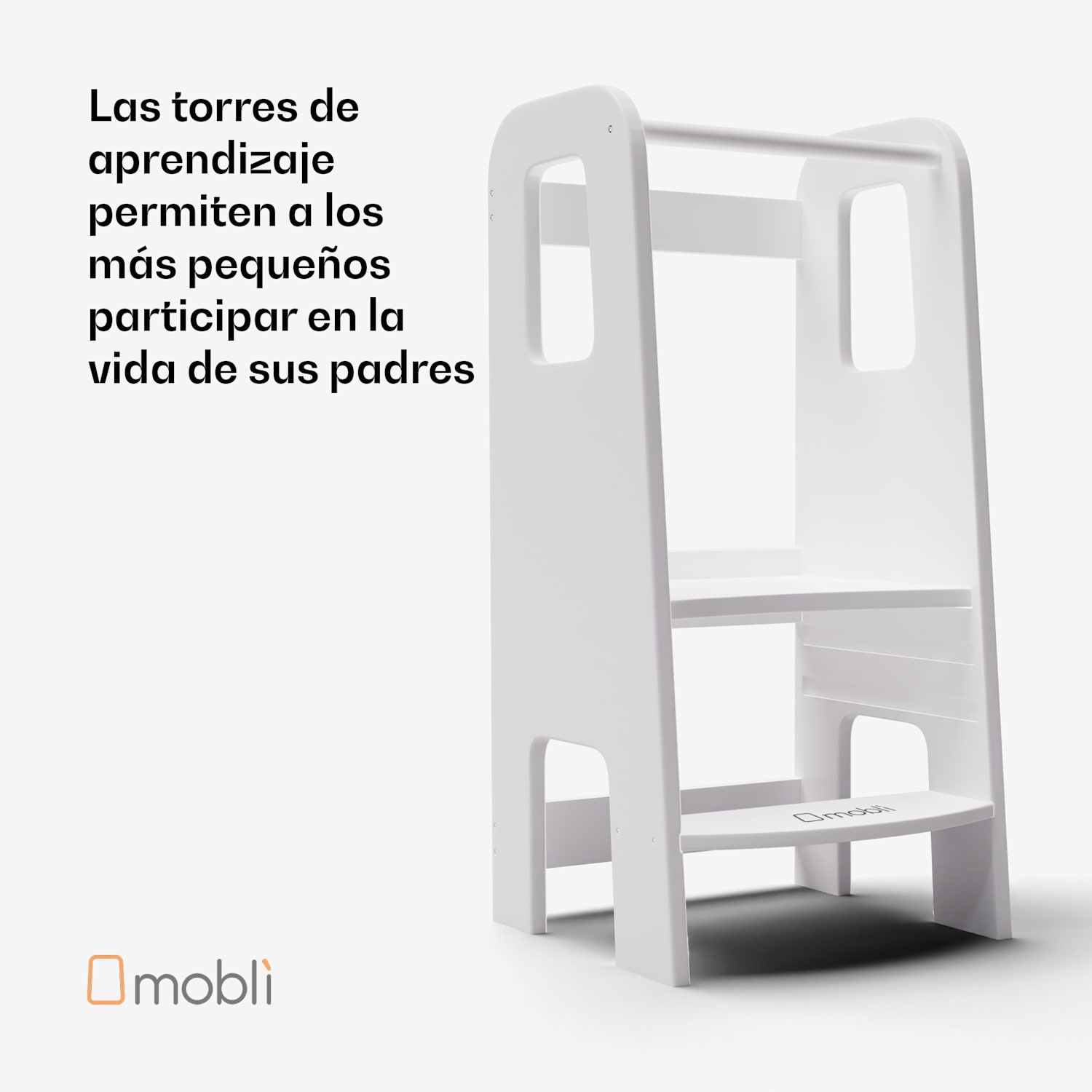 Ully Torre de Aprendizaje Montessori Multiplex 40, 5 x 86 x 38 cm altura regulable 