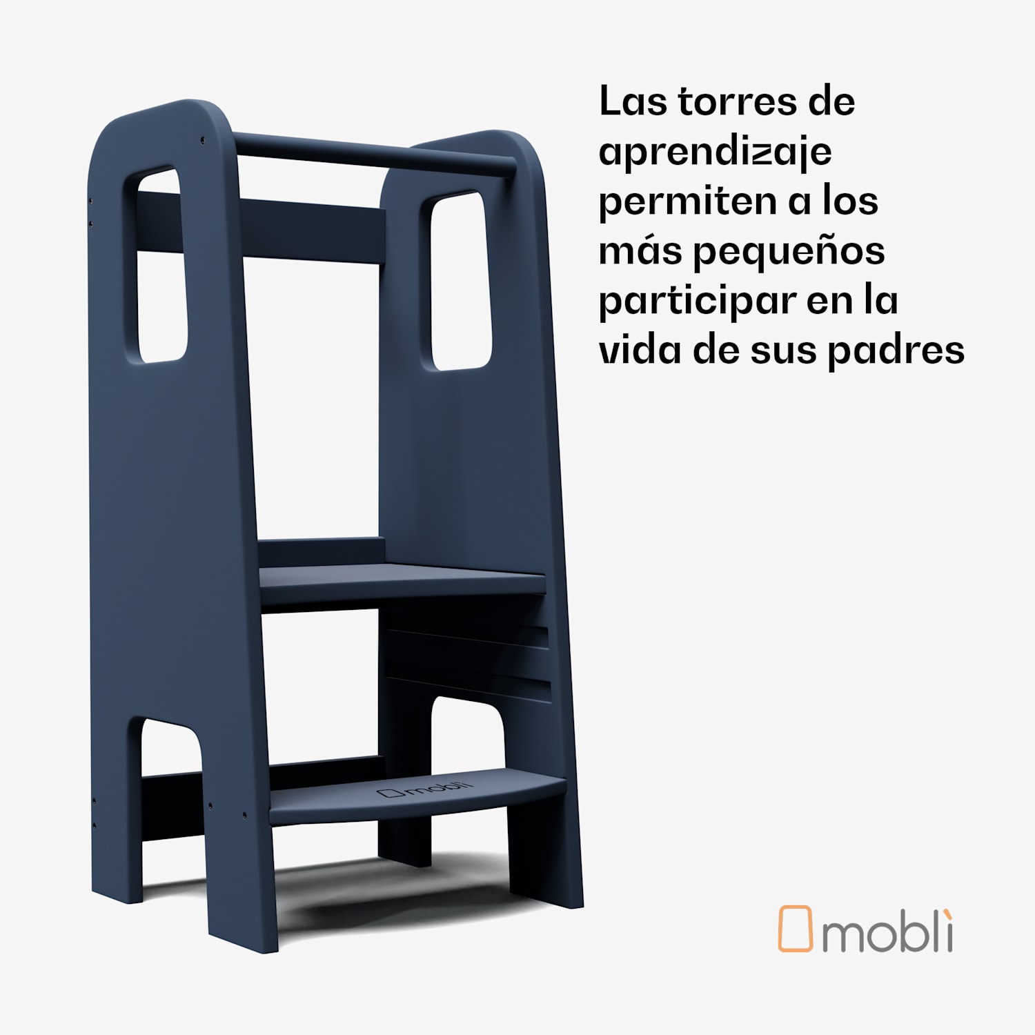 Ully Torre de Aprendizaje Montessori Multiplex 40, 5 x 86 x 38 cm altura regulable