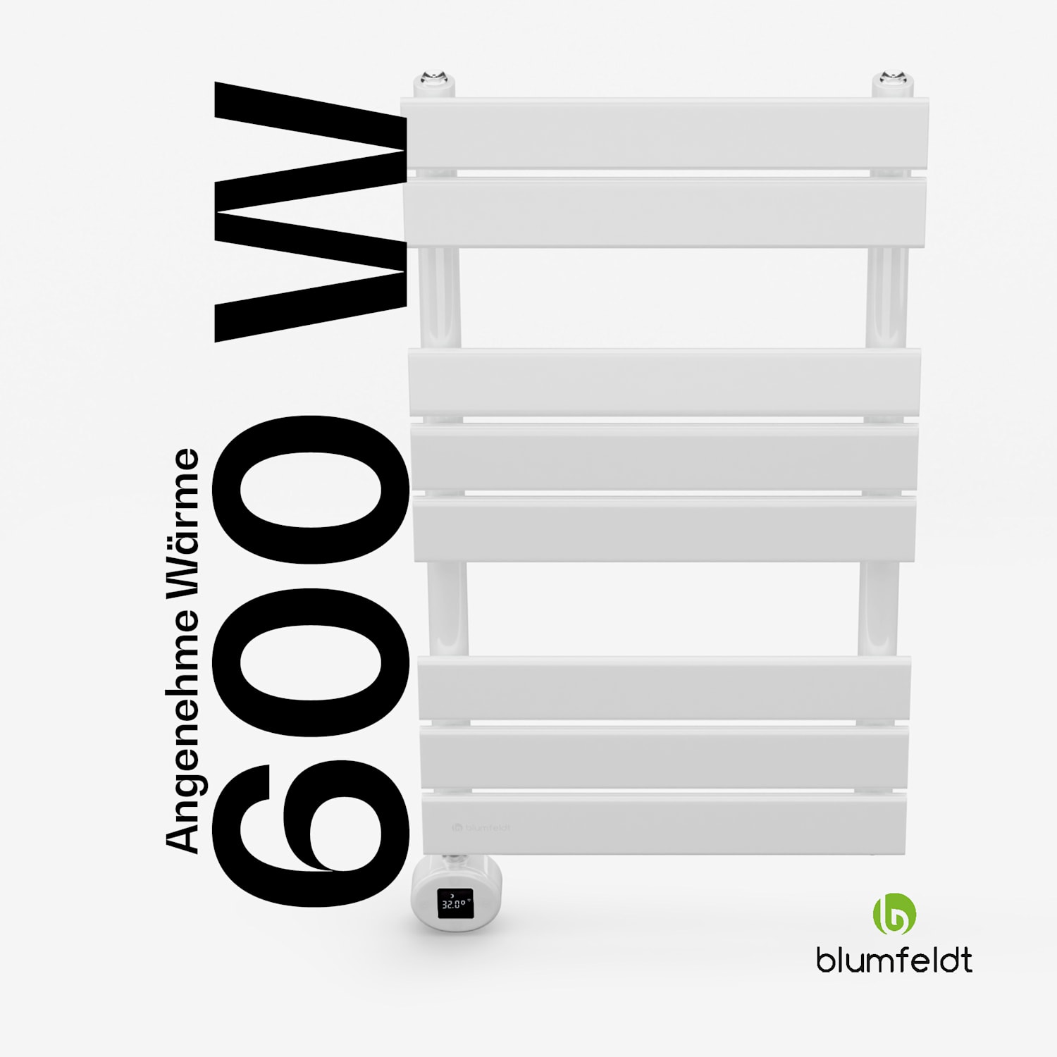 Fairmont Smart Heizkörper 80x45cm 600W 80 x 45 cm