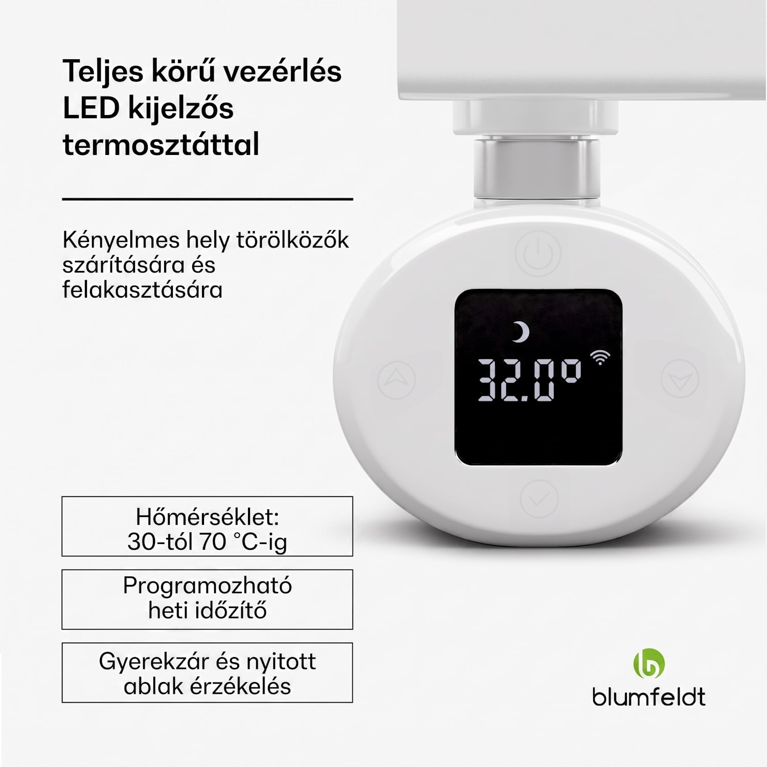 Fairmont Smart, radiátor, 107 x 50 cm, 800 W 107x50 cm