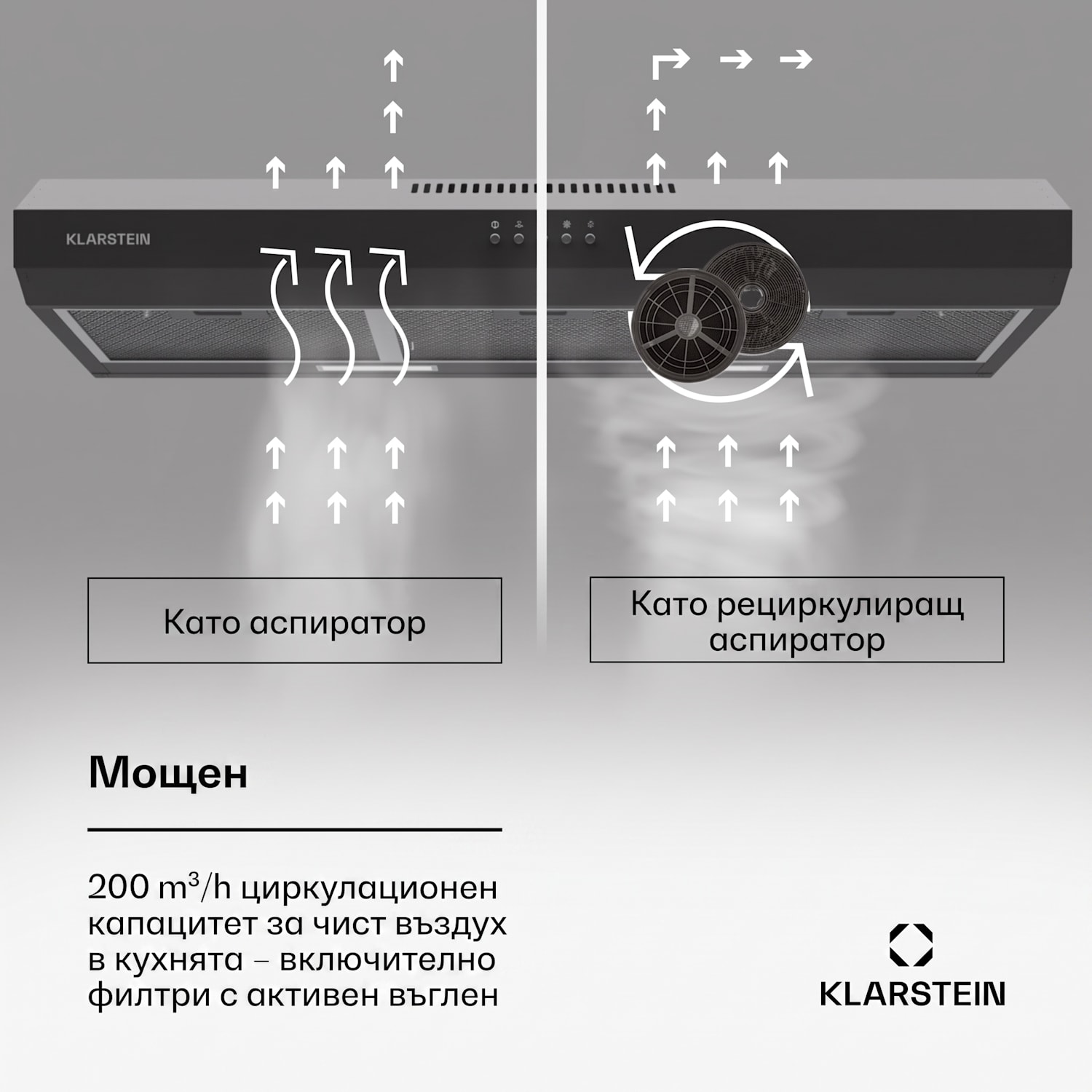 Contempo 90 абсорбатор за шкаф 90 cm | Черно
