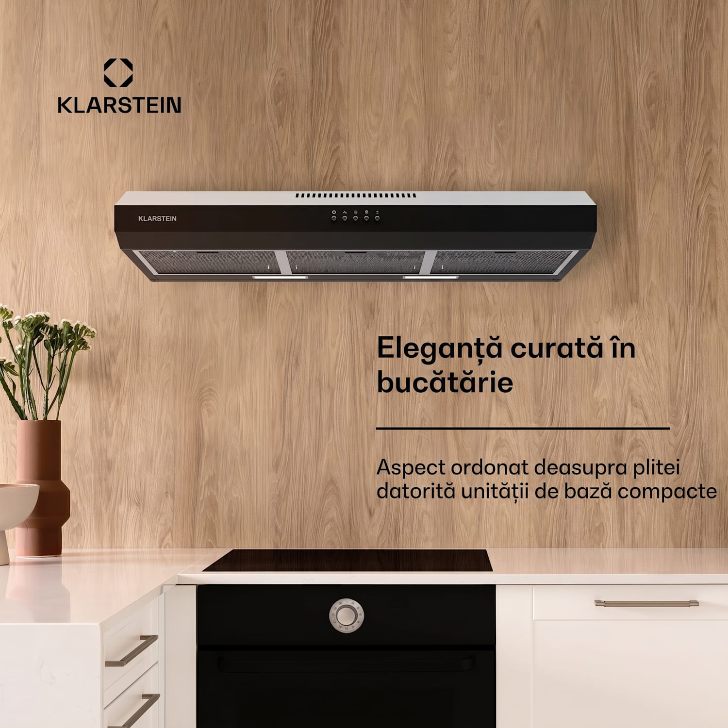Contempo 90 hotă 90 cm | Negru