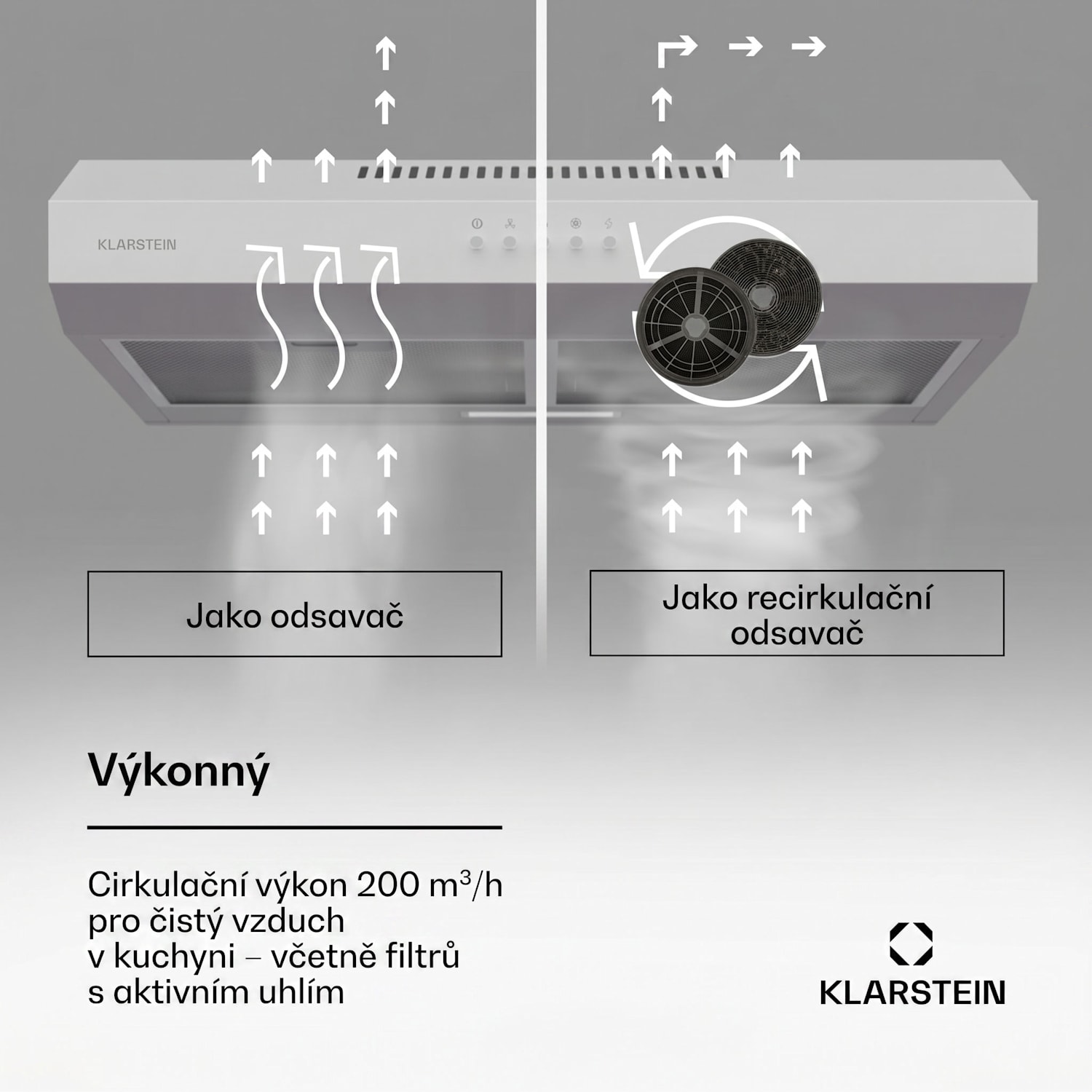 Contempo 60 podvěsná digestoř 60cm 200m³/h LED nerez akryl 60 cm | Blanco