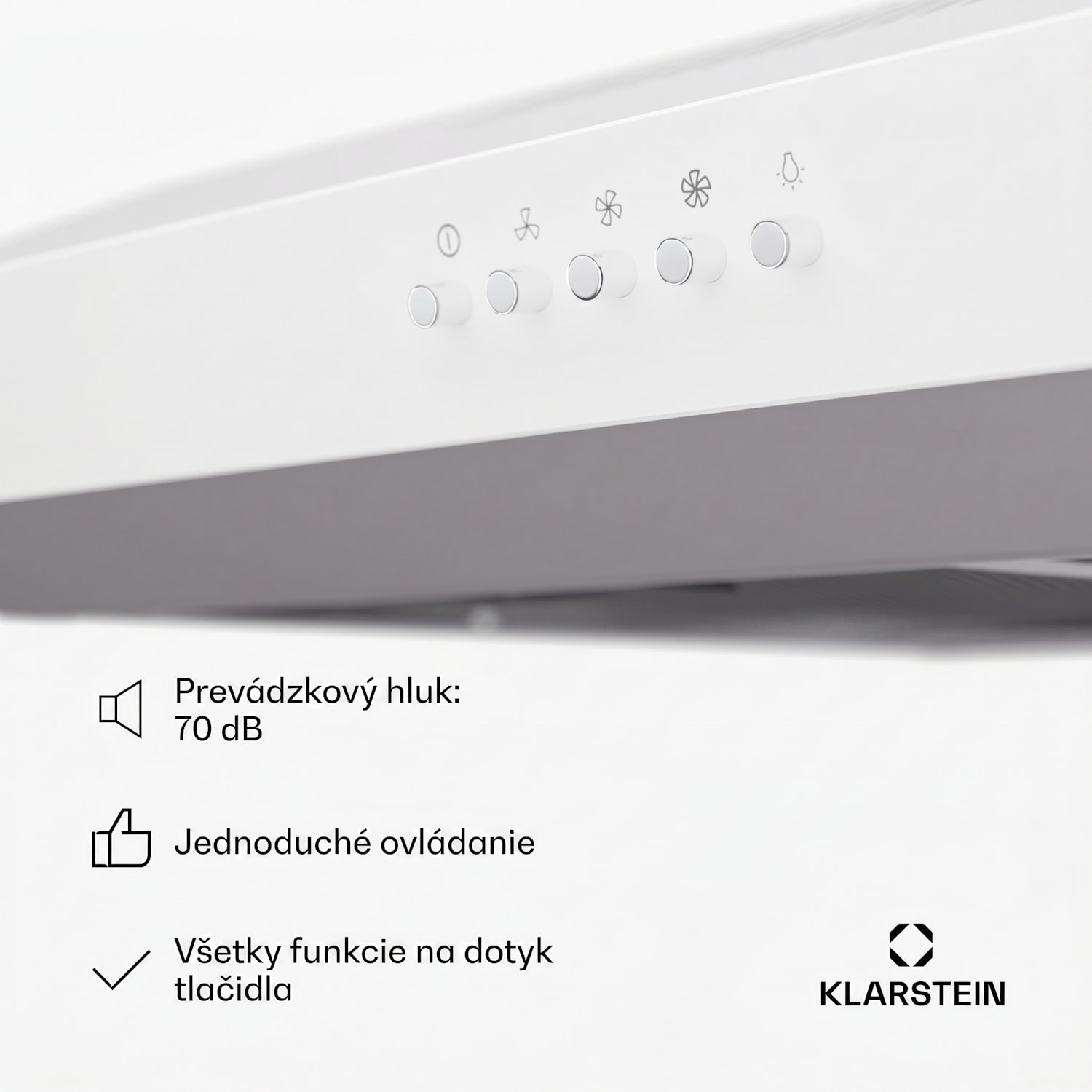 Contempo 60, digestor, 60 cm, podskrinkový, 200 m³/h, LED, akryl, nehrdzavejúca oceľ 60 cm | Biela