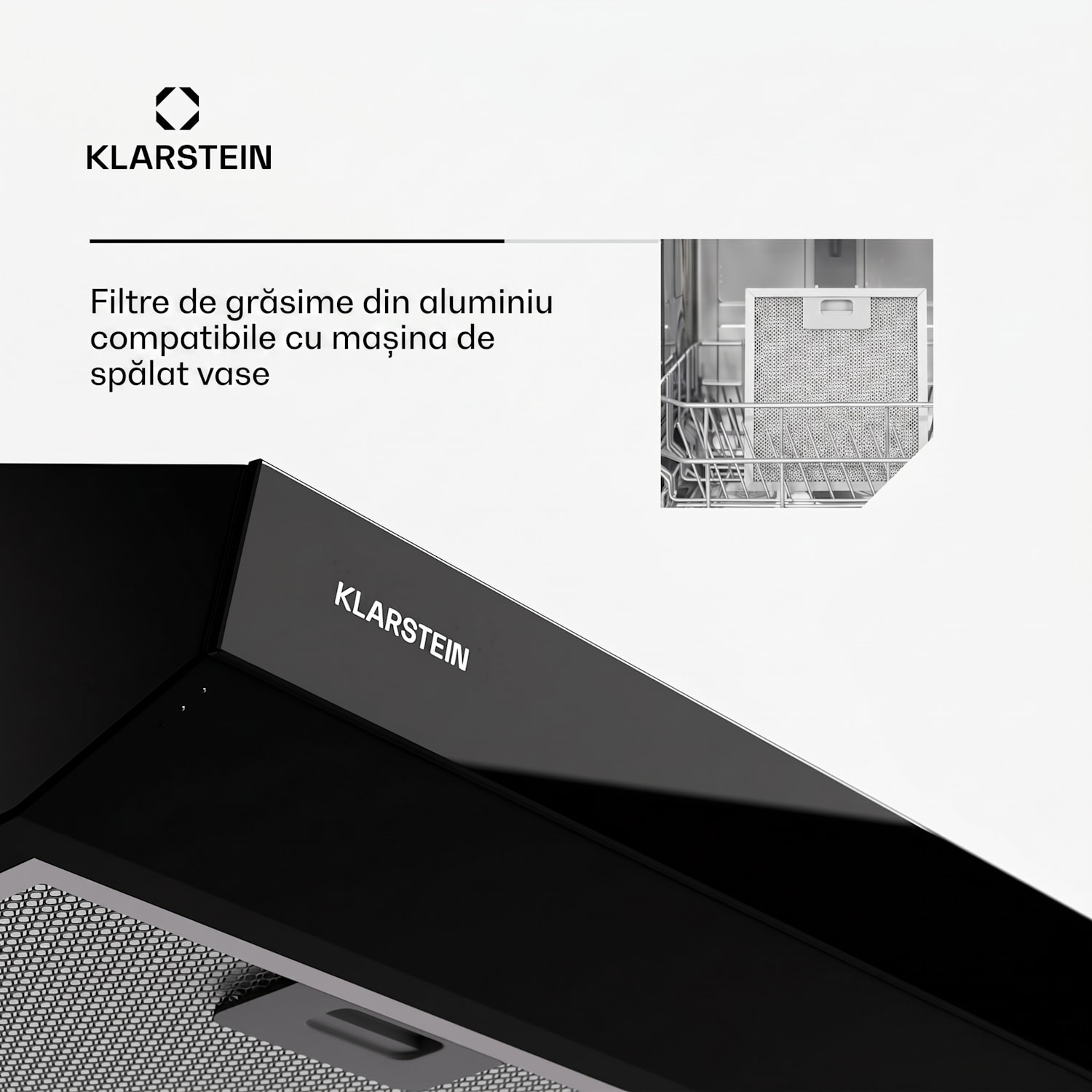 Contempo Neo, hotă, sub dulap, recirculare, 192 m³/h, SenseControl, control tactil integrat, oțel inoxidabil / sticlă acrilică 