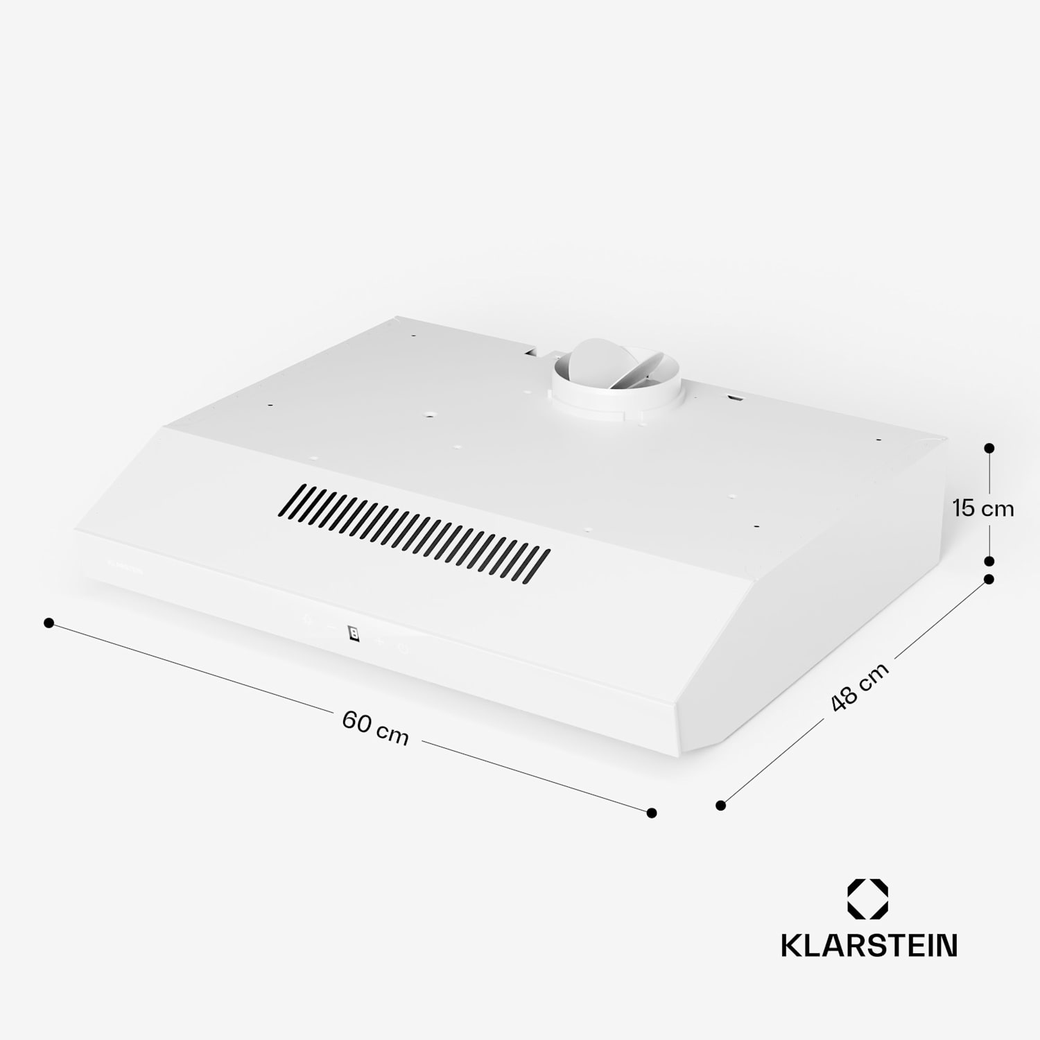 Contempo Neo, digestor, podskrinkový, recirkulácia, 175 m³/h, SenseControl, integrované dotykové ovládanie, nehrdzavejúca oceľ / akrylové sklo 