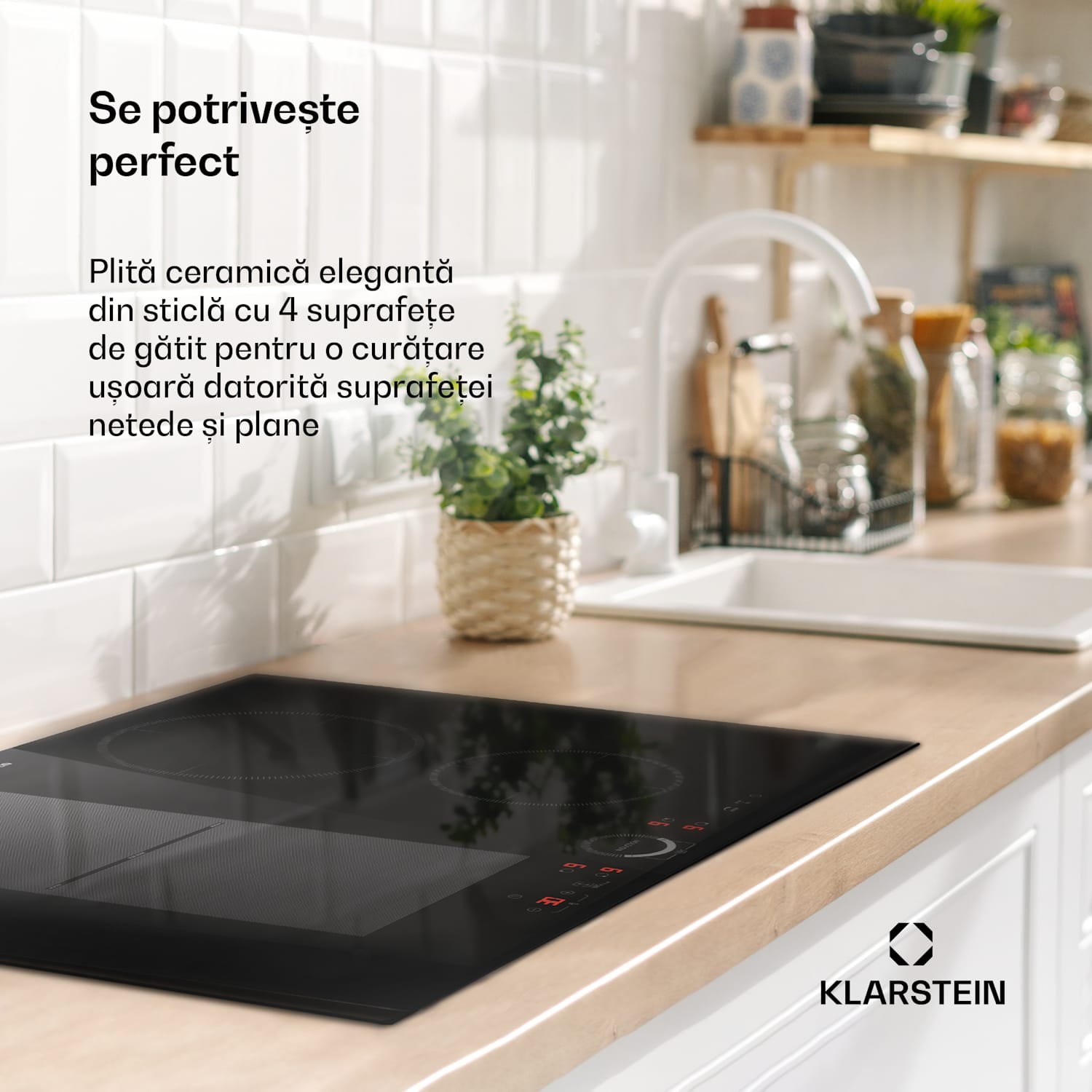 Delicatessa 70 Hybrid, plită cu inducție, incorporabilă, 4 zone, 7000 W, vitroceramică Hybrid | 70 cm | Negru