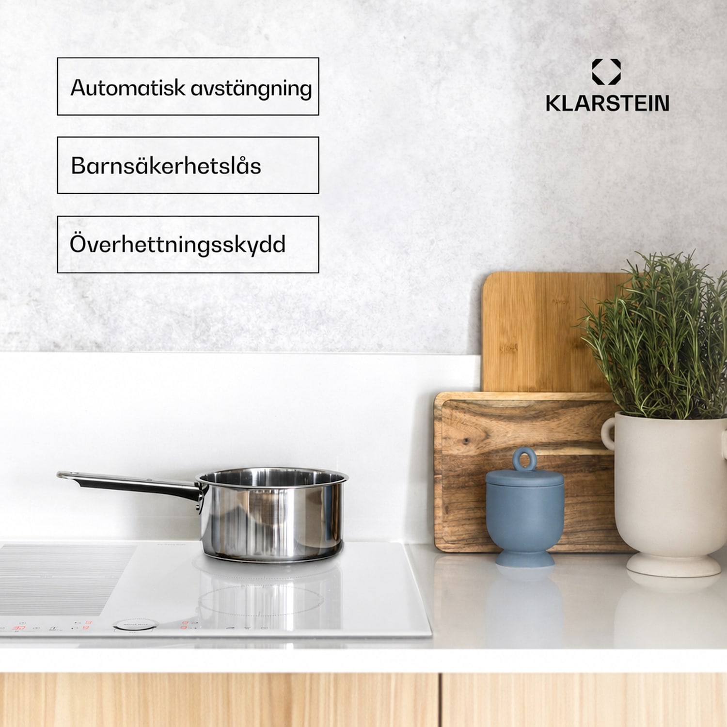 Delicatessa 70 Hybrid Inbyggnadshäll induktion 4 zoner 7000 W glaskeramik 70 cm | 1 Flexzon | Vit